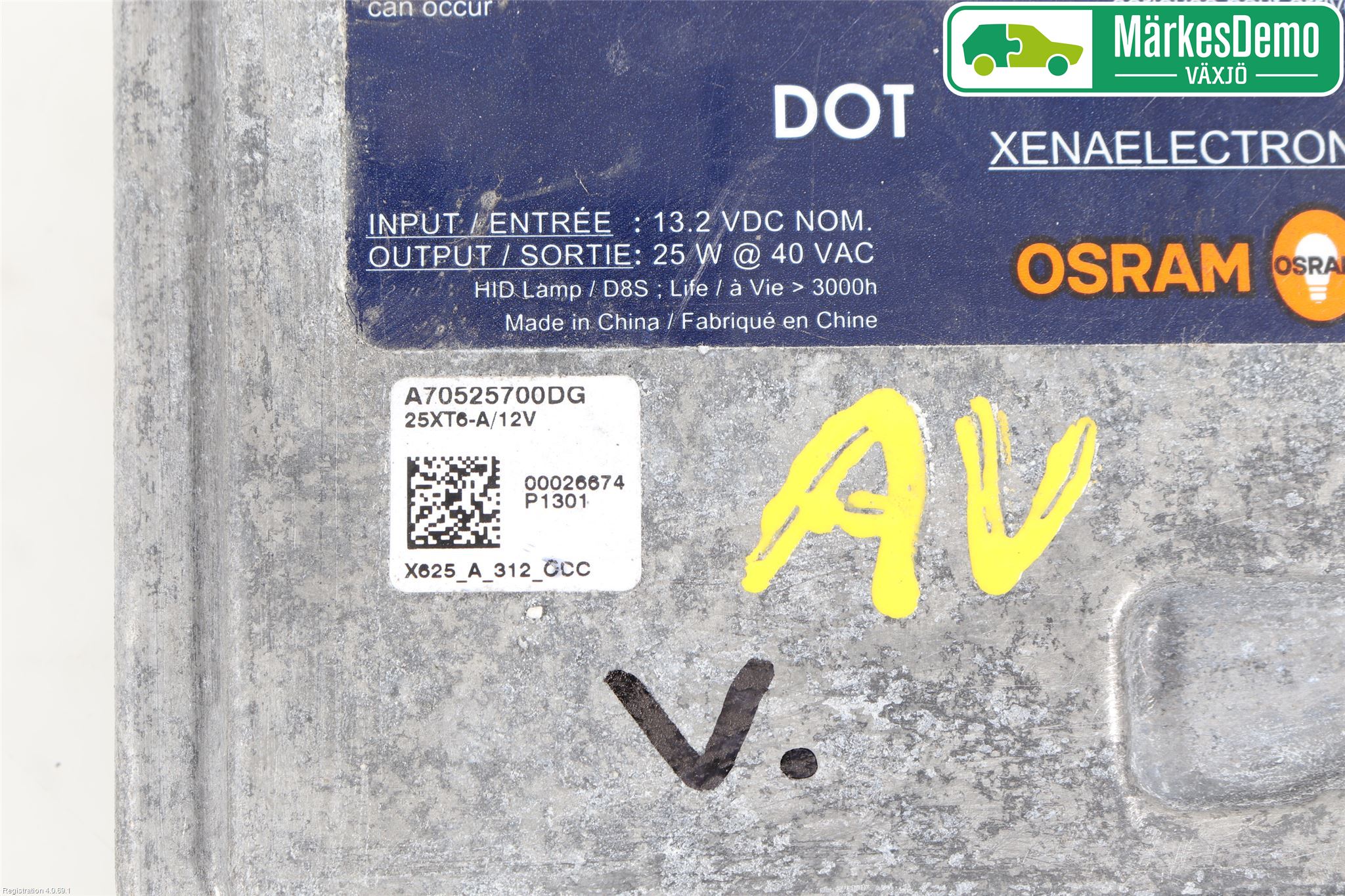 Ford FOCUS 11-14 Styrenhet Strålkastare