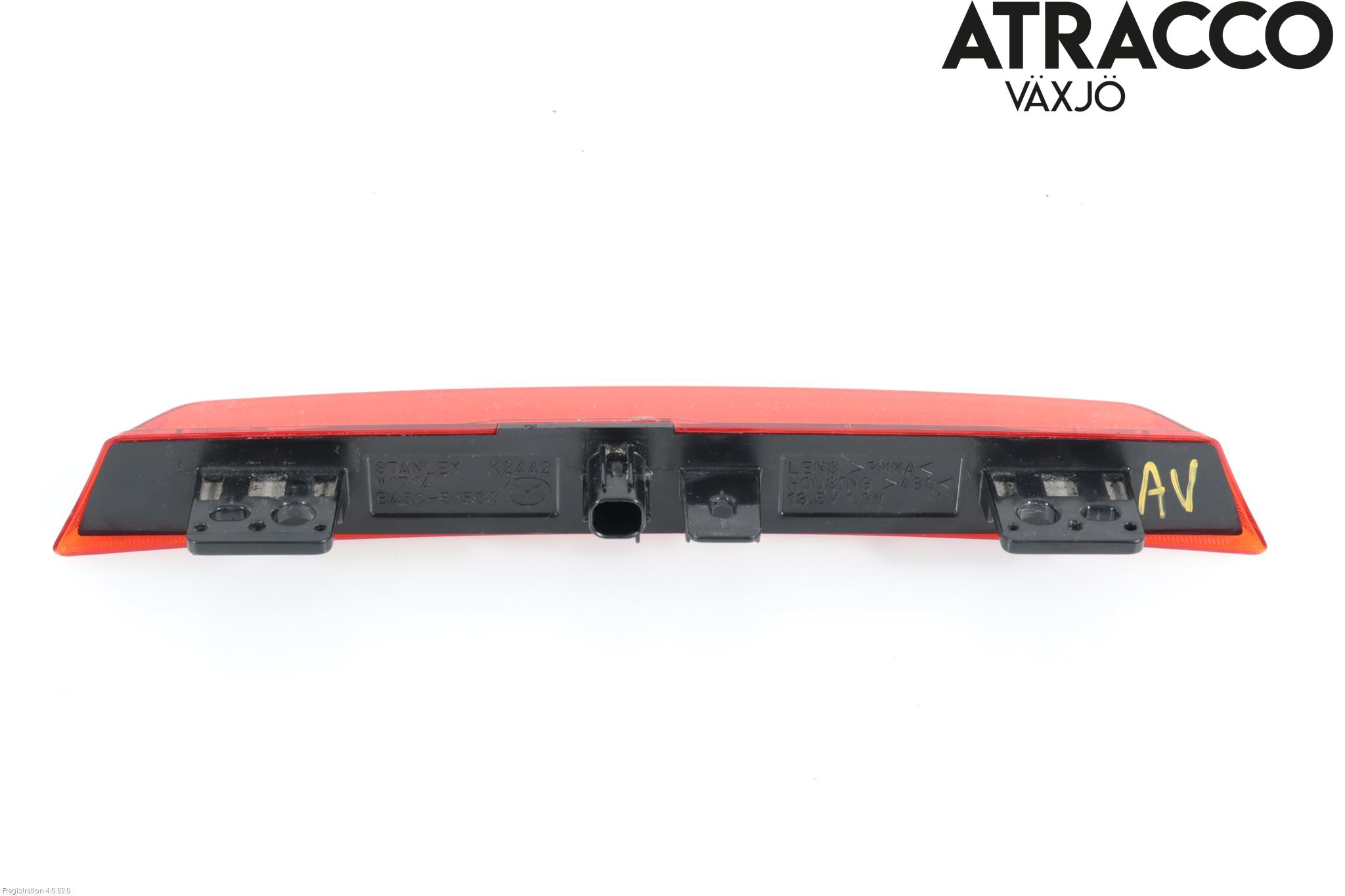 Mazda 3 III 14-19 Bromsljus Bakruta