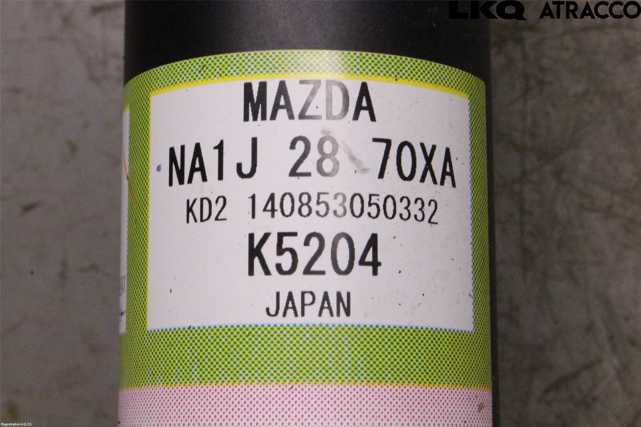 Mazda MX-5 IV (ND/ND2/ND3) MIATA 15- Fjäderben Bak Höger