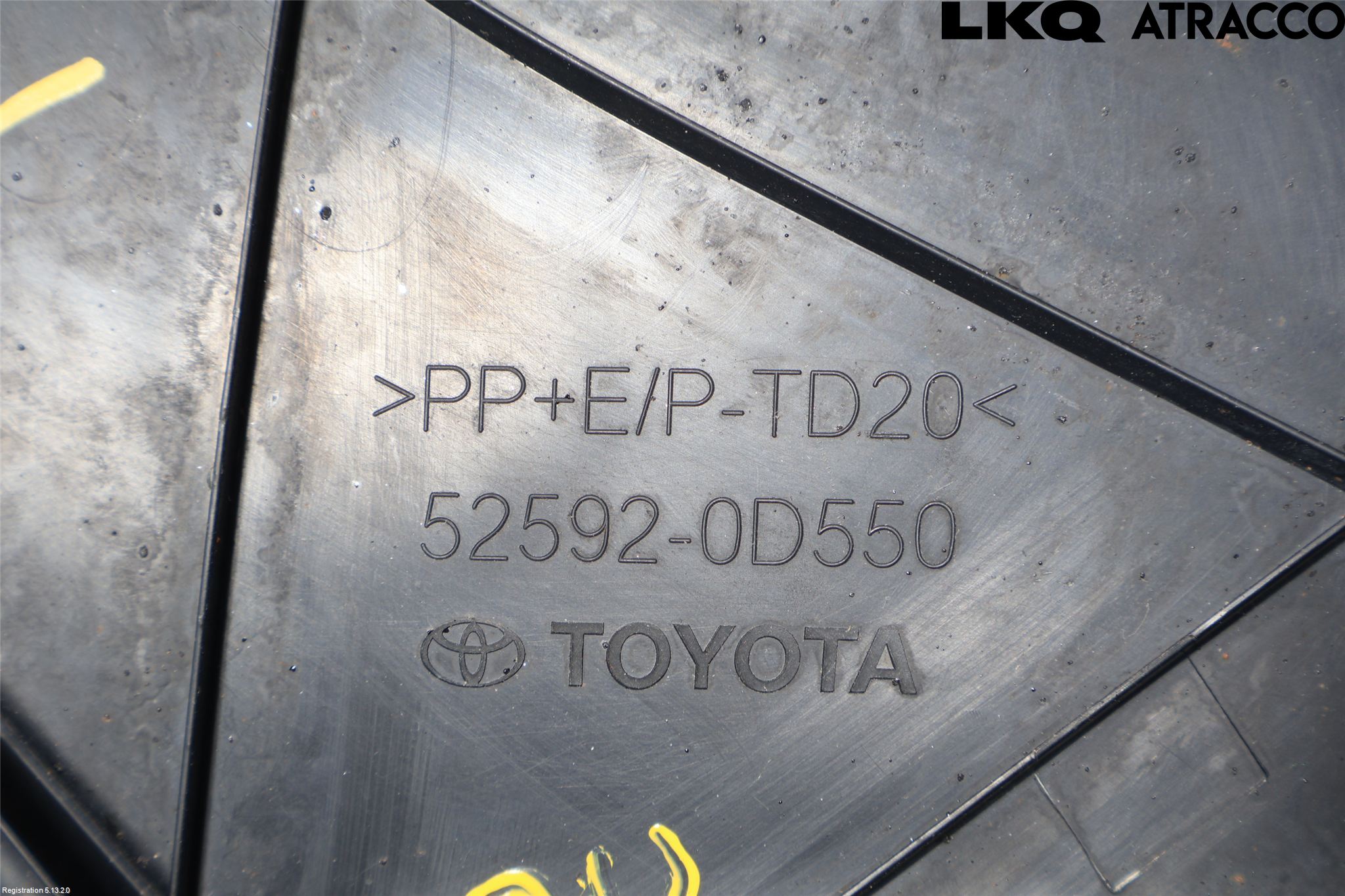 Toyota YARIS XP21 20- Skärm Inner