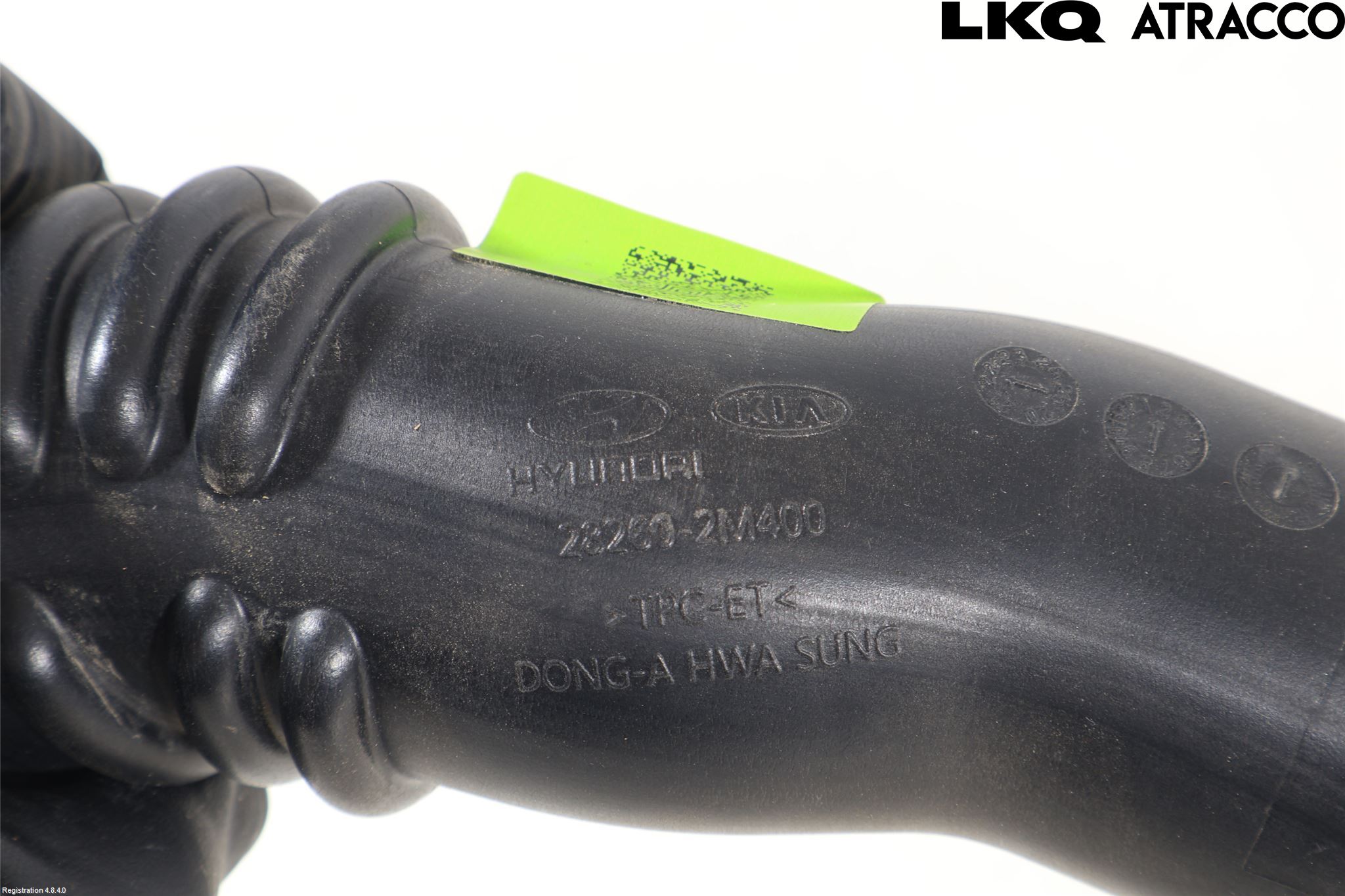 Hyundai TUCSON 05- Laddluft-Intercoolerrör