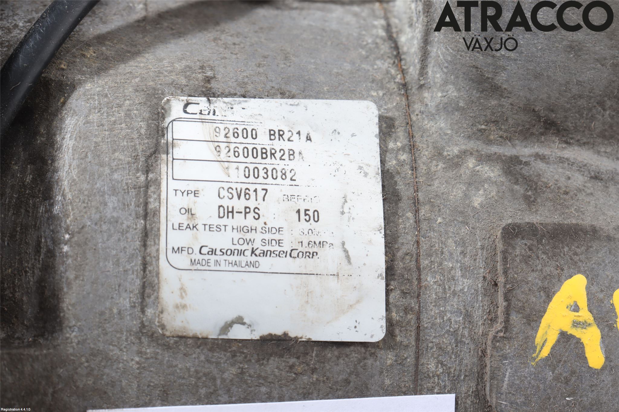 Nissan QASHQAI+2  10-14 Ac Kompressor