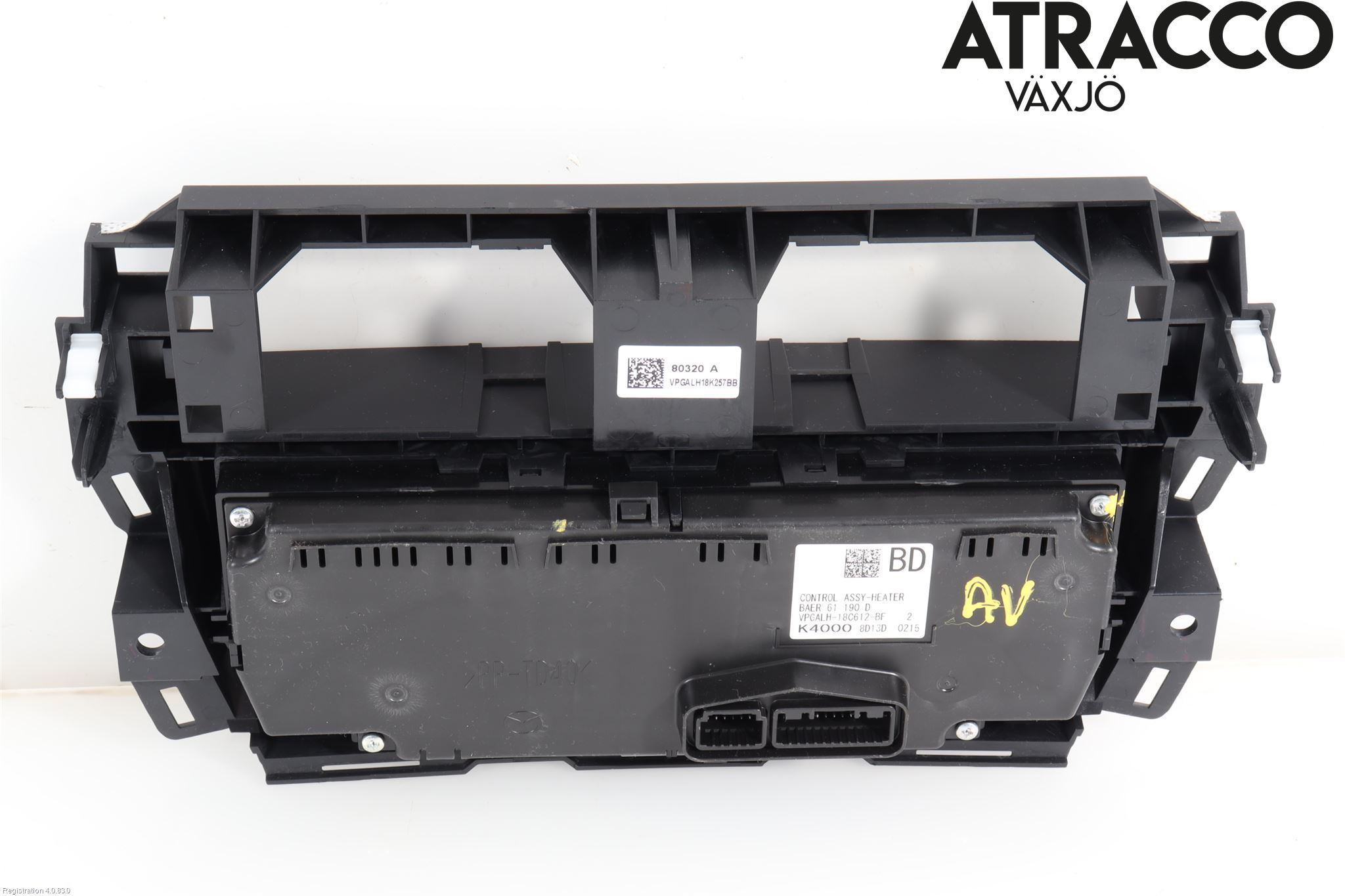 Mazda 3 III 14-19 Ac Styrenhet Ac Manöveren