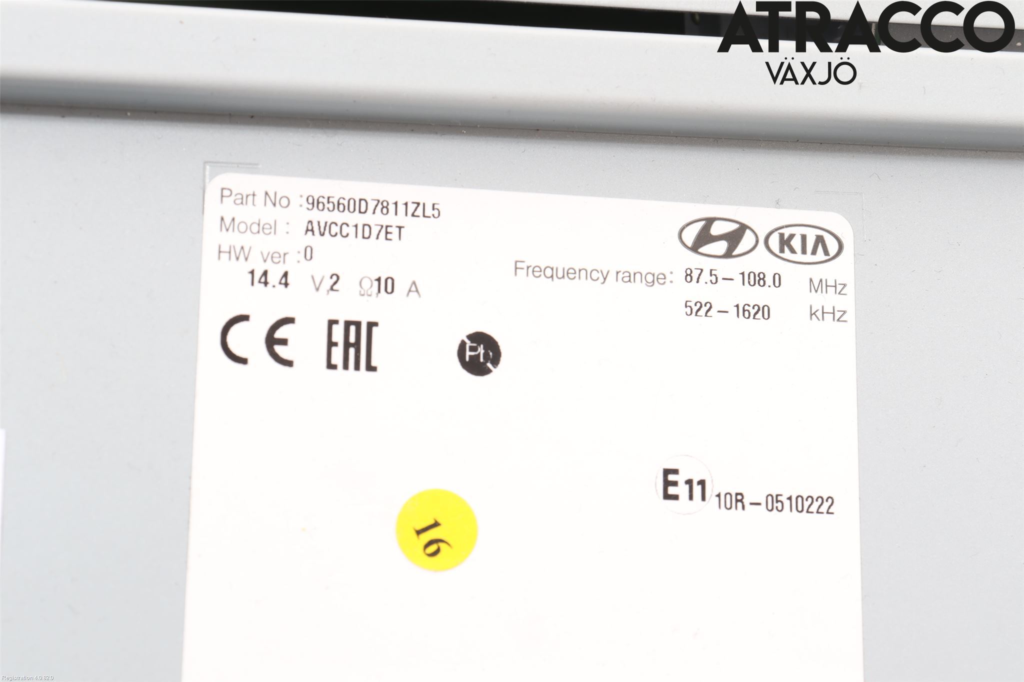 Hyundai TUCSON 05- Cd Radio - Multimediapanel