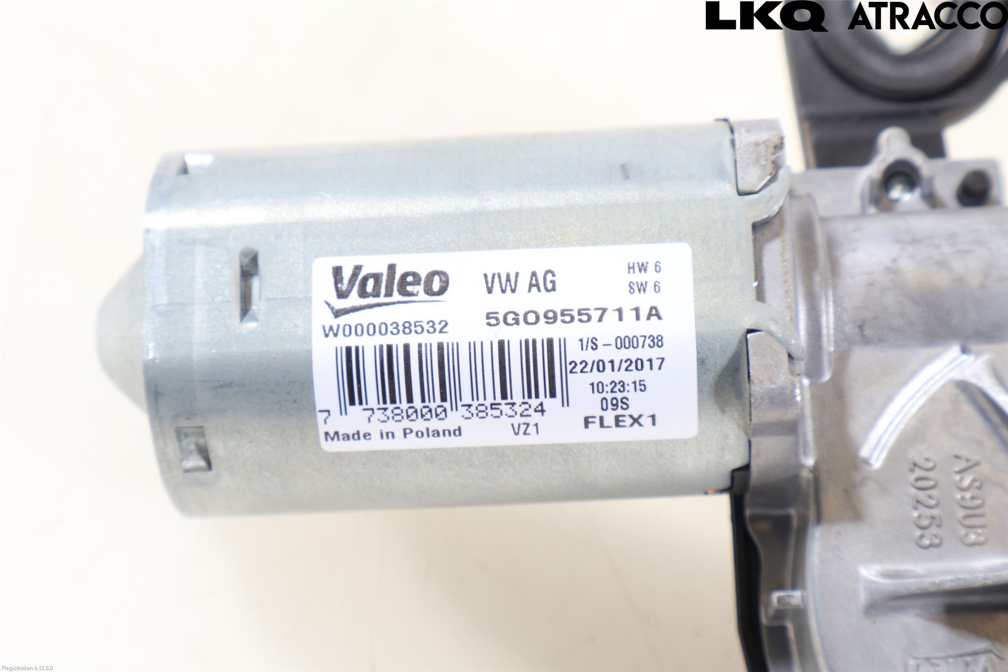Volkswagen VW TIGUAN 16-24 Torkarmotor Baklucka