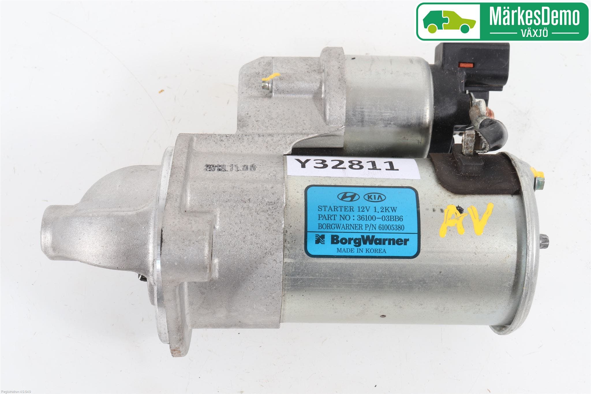 Hyundai i20 GB 15-20 Startmotor