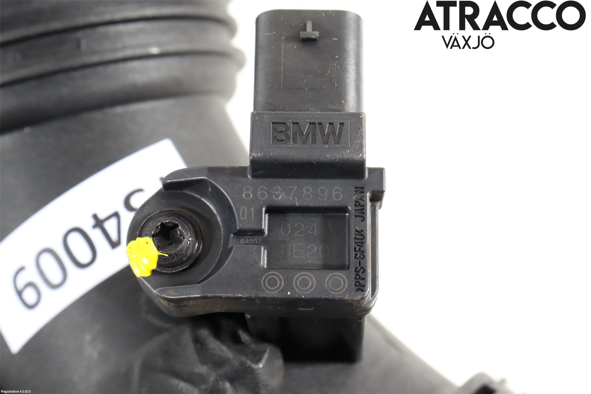 BMW 3 G20/G21/G80/G81 19- Laddluft-Intercoolerrör