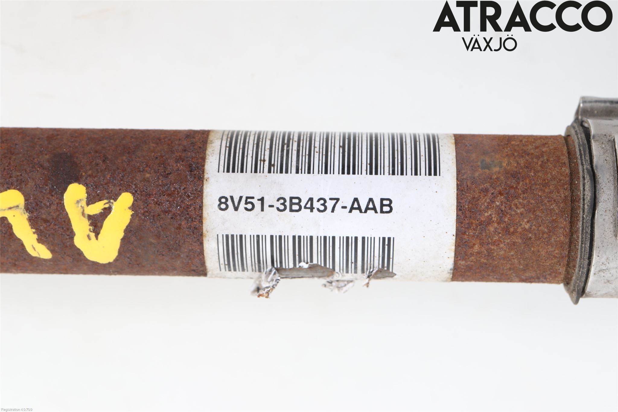 Ford FIESTA 13-17 Drivaxel Fram Vänster