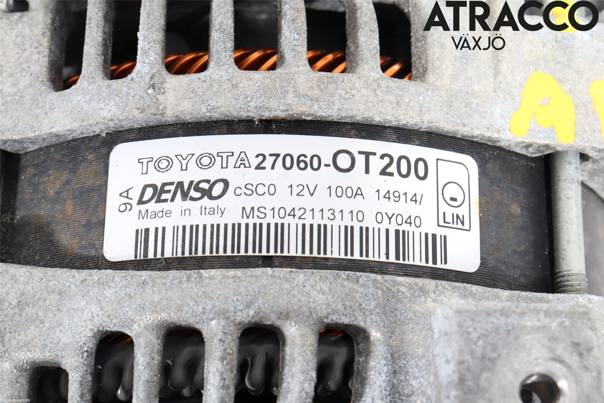 Toyota AURIS 13-19 Generator