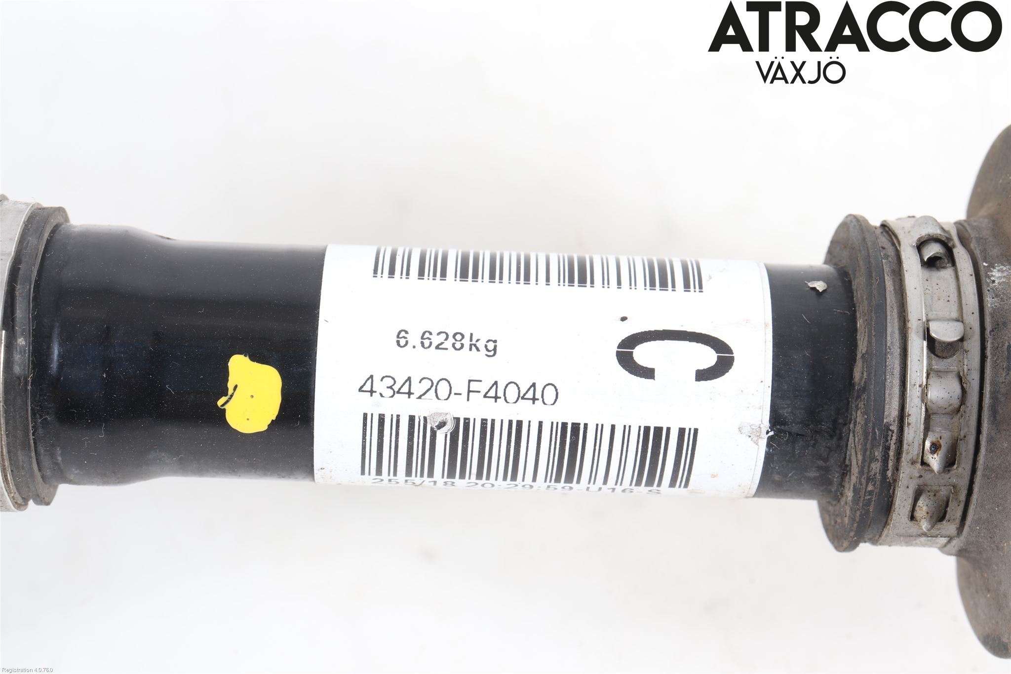 Toyota C-HR 16-23 Drivaxel Fram Vänster