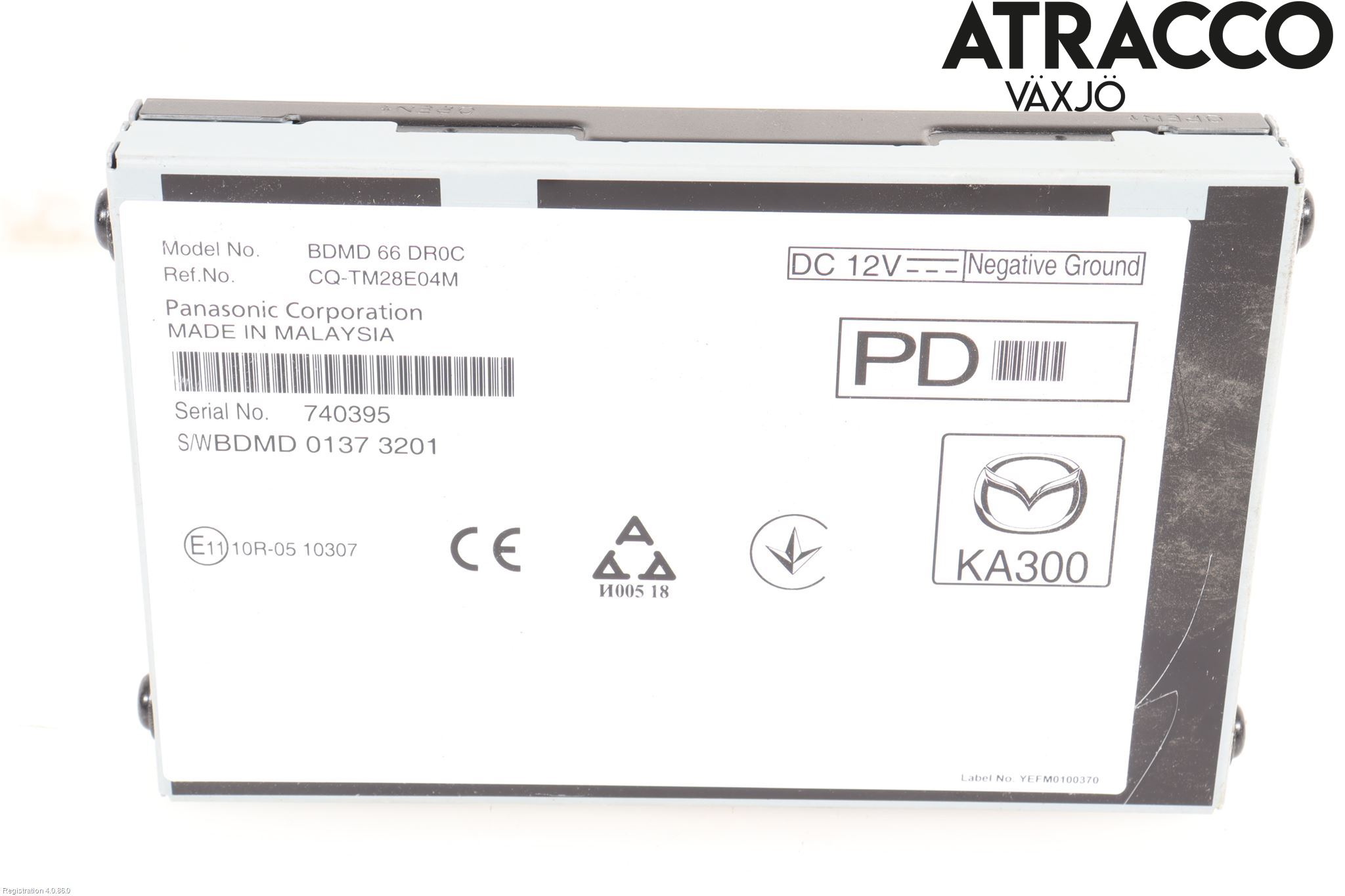 Mazda MX-30 20- Cd Radio - Multimediapanel