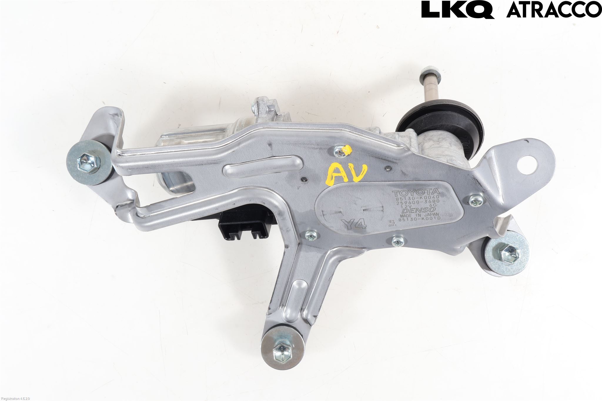 Toyota YARIS XP21 20- Torkarmotor Baklucka