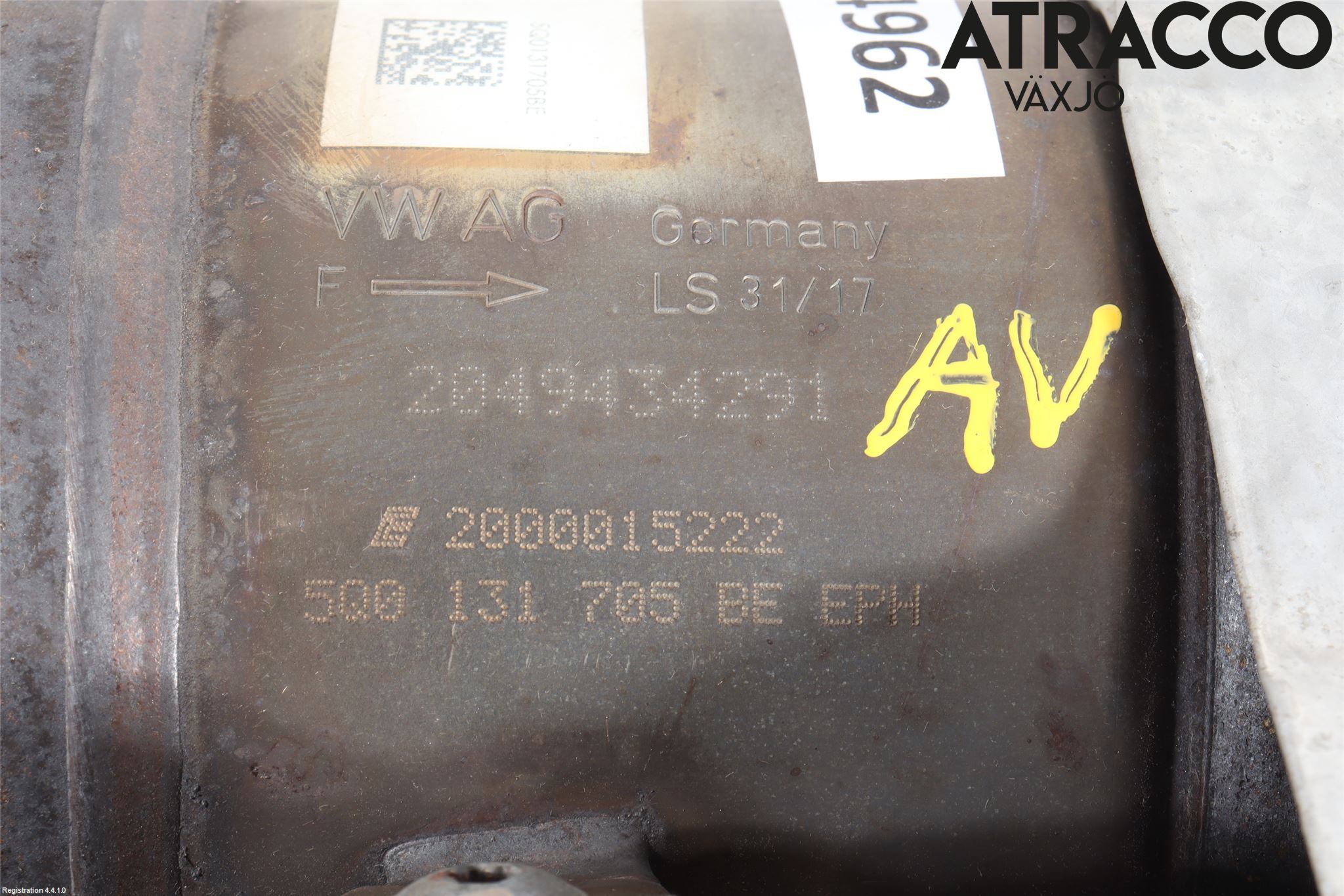 Skoda OCTAVIA (5E) 13-20 Avgas Partikelfilter