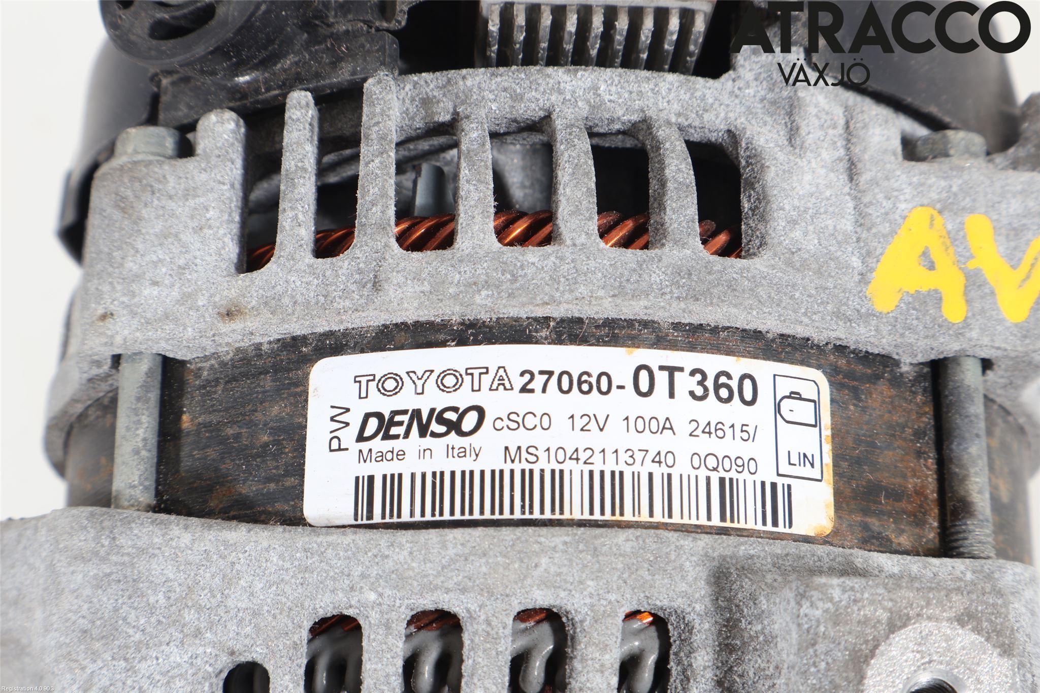 Toyota AVENSIS 16-18 Generator