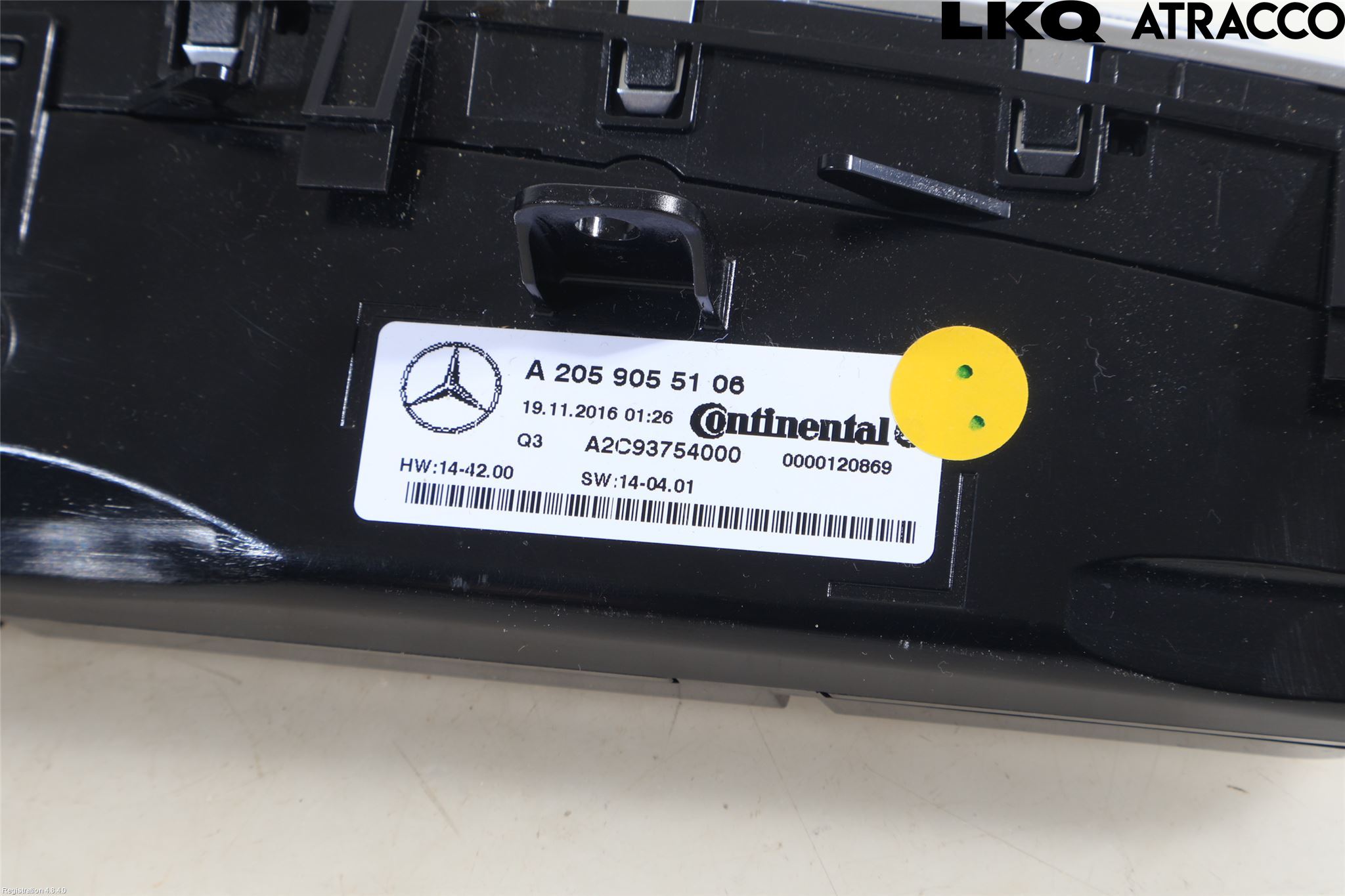 Mercedes-Benz MB C-KLASS (W205) 14-21 Ac Styrenhet Ac Manöveren