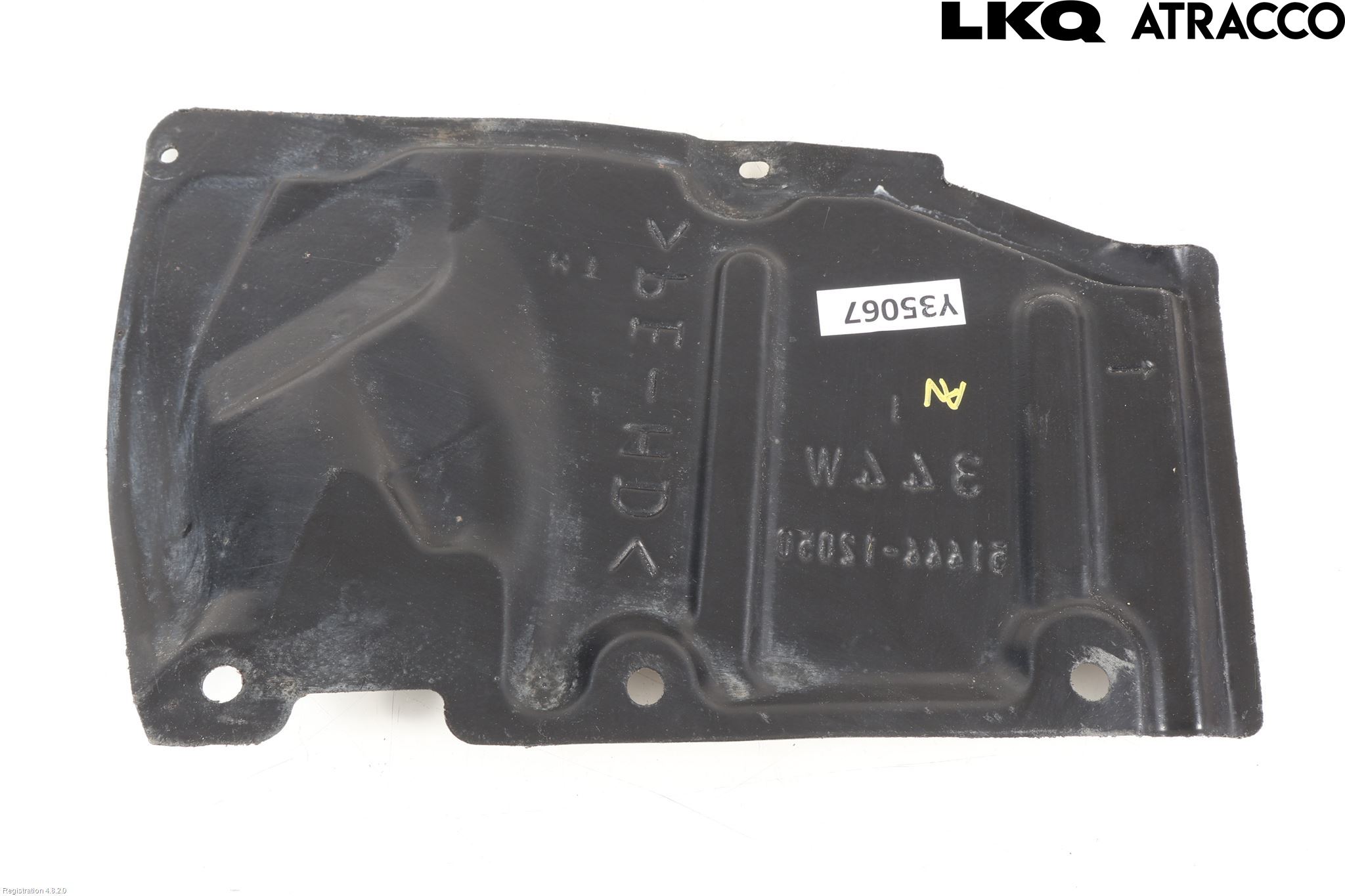 Toyota PRIUS ZVW30 09-20 Hasplåt Plåt-Plast