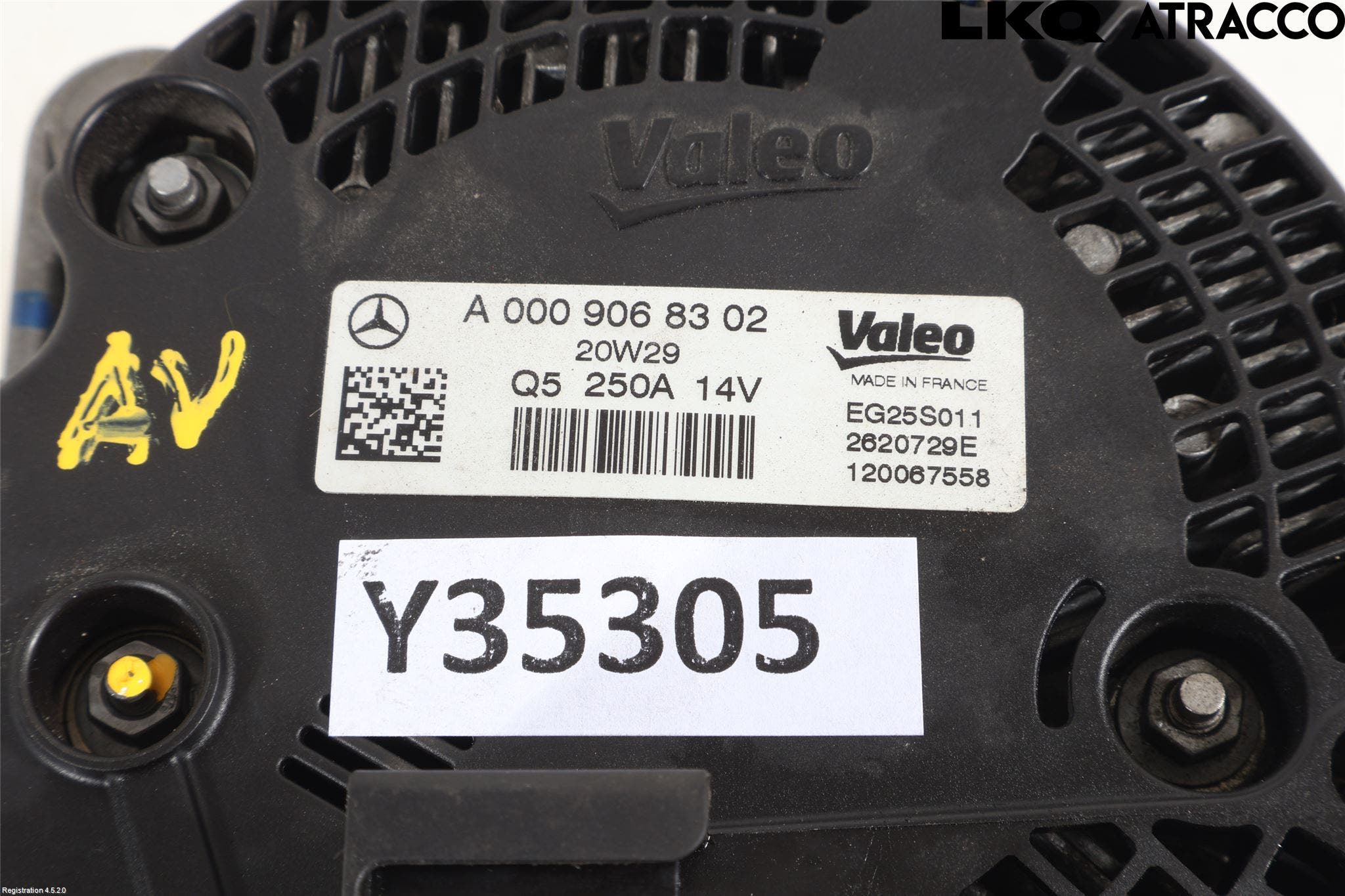 Mercedes-Benz MB E-KLASS (W213) 16-23 Generator