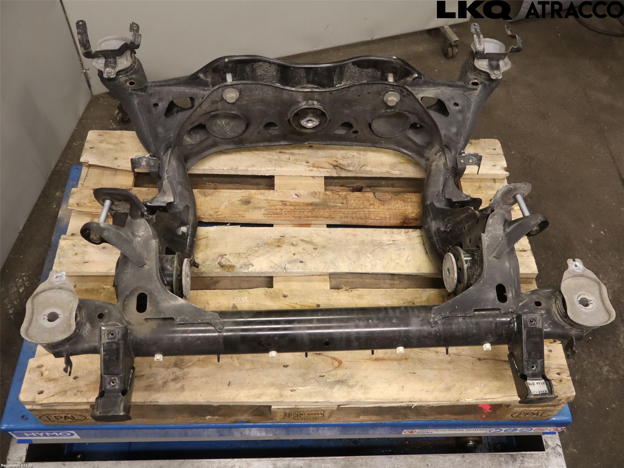 Volkswagen VW ID BUZZ/CARGO 22- Bakaxelbalk