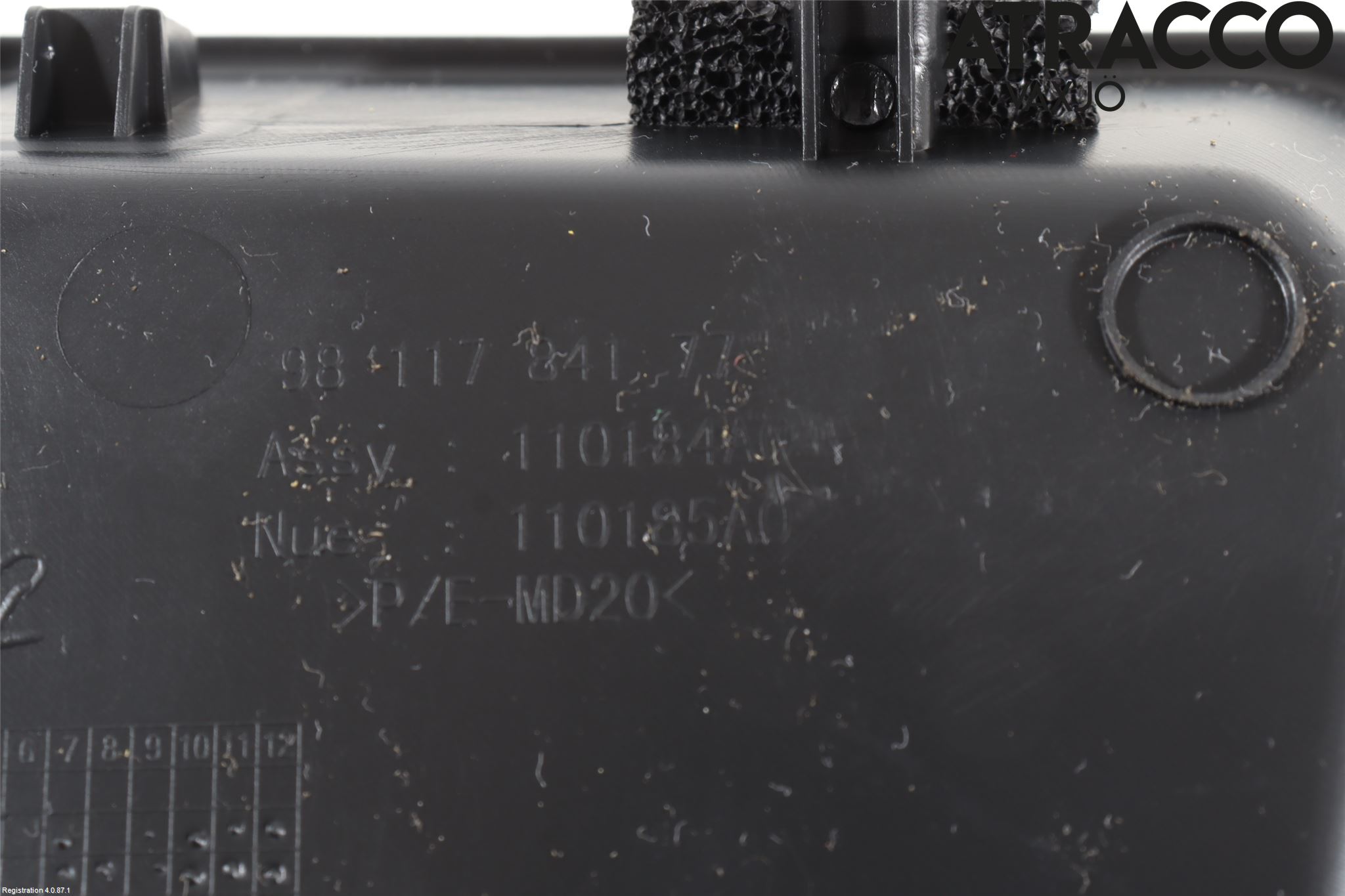 Peugeot 3008 17-24 Instrumentbräda Förvaringsfack