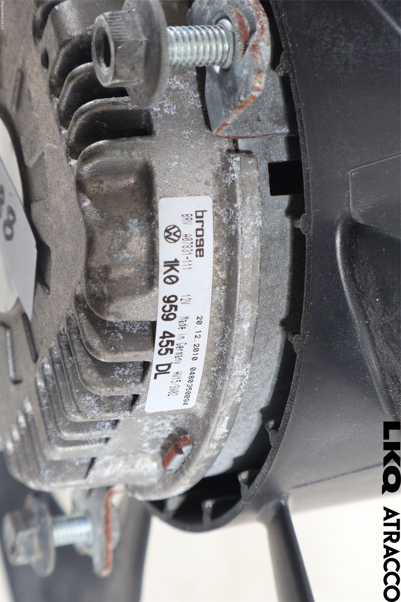 Volkswagen VW PASSAT 11-14 Kylfläkt El