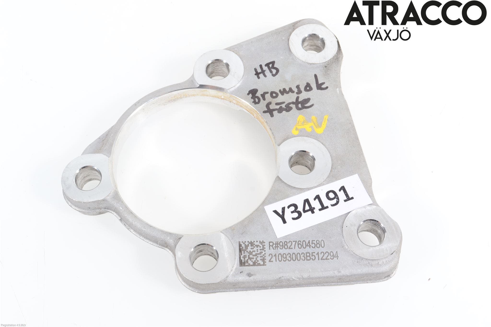 Peugeot 208/E-208 20- Bromsokshållare