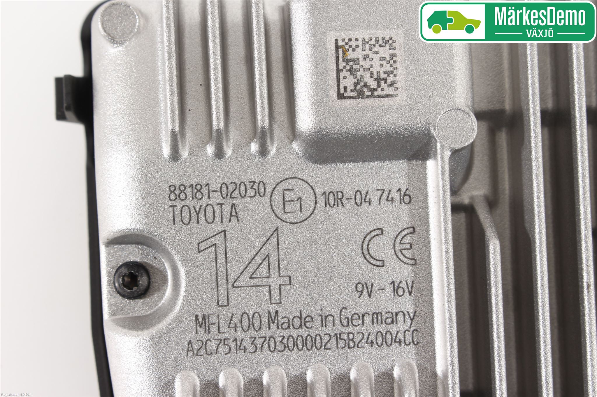 Toyota AURIS 13-19 Sensor Aktivt Kollisionsskydd