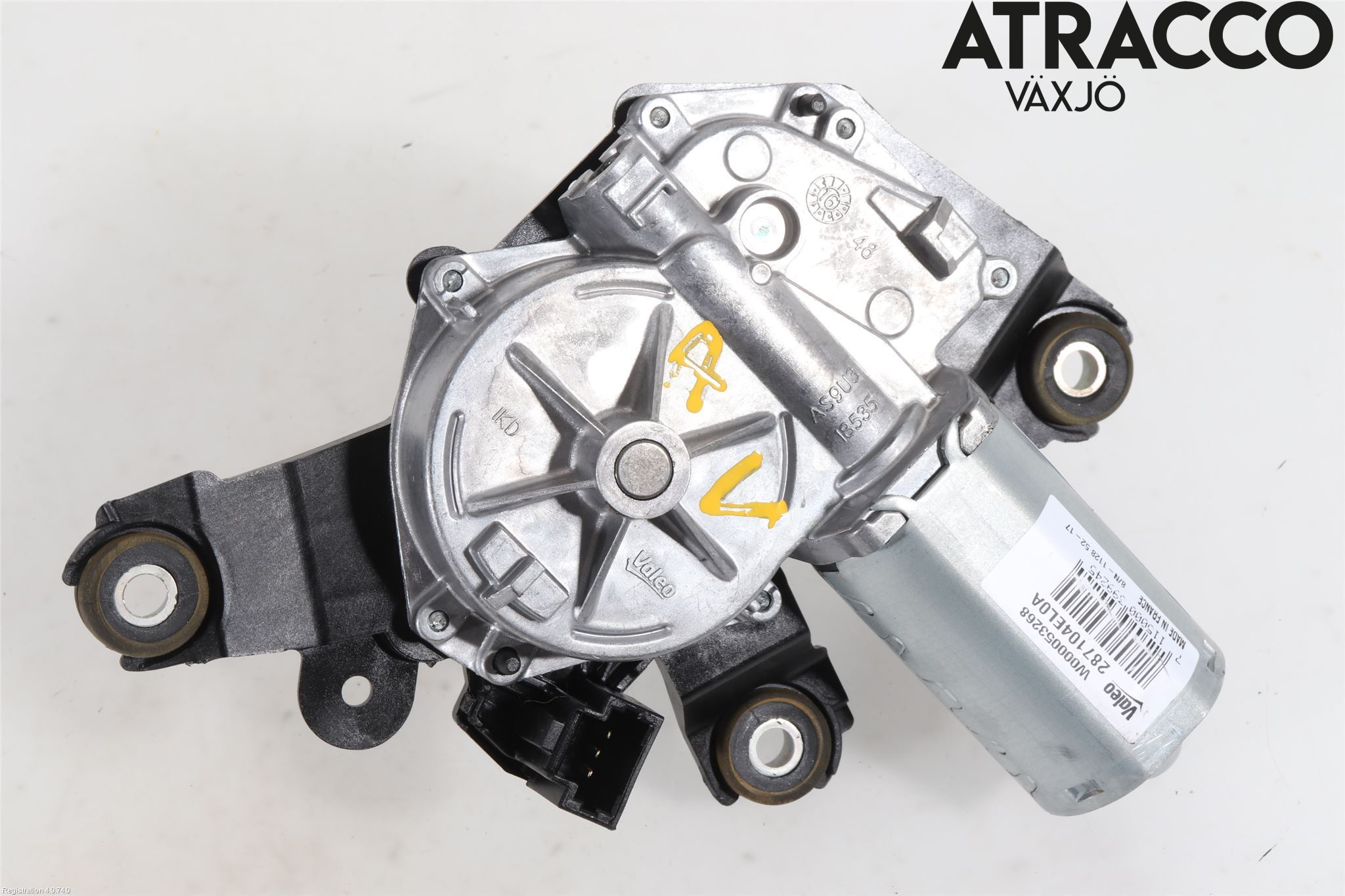Nissan QASHQAI 14-17 Torkarmotor Baklucka