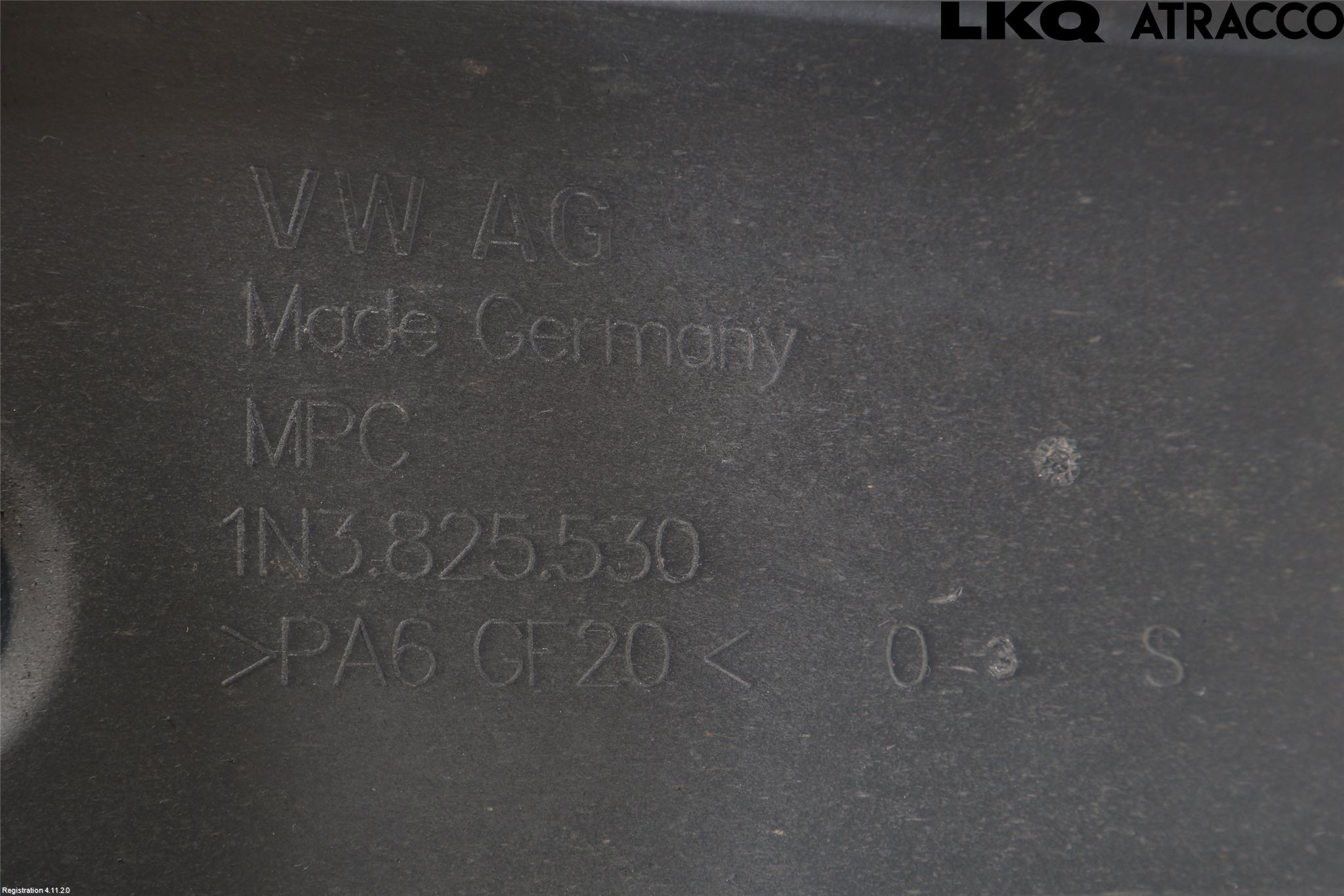 Volkswagen VW ID BUZZ/CARGO 22- Hasplåt Plåt-Plast