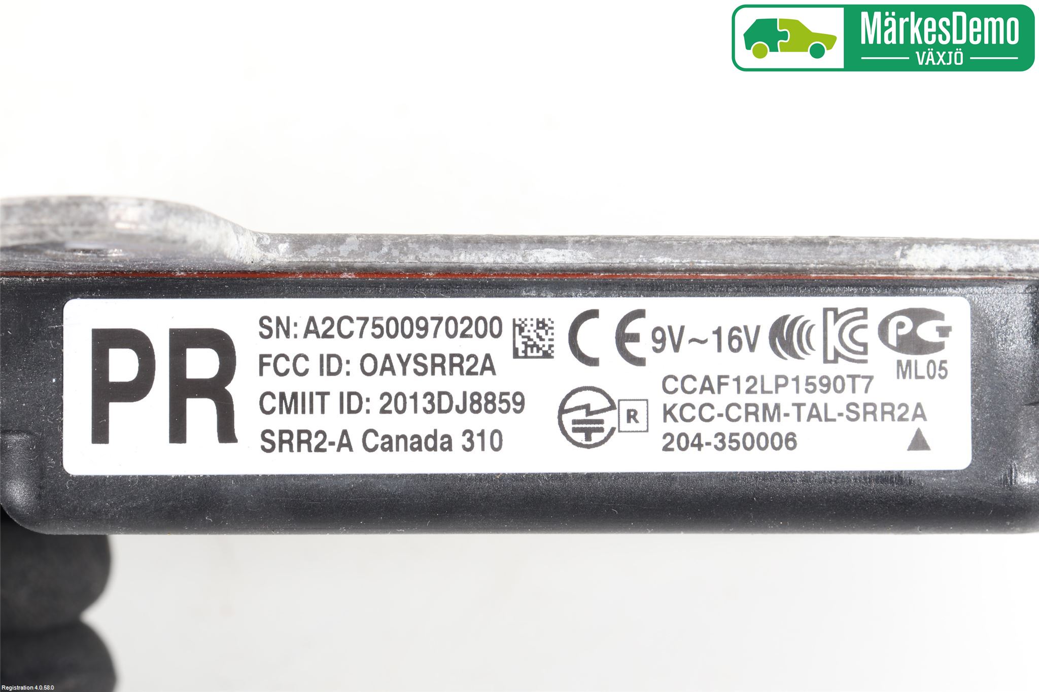 Toyota PRIUS (ZVW50) 16-21 Sensor Aktivt Kollisionsskydd