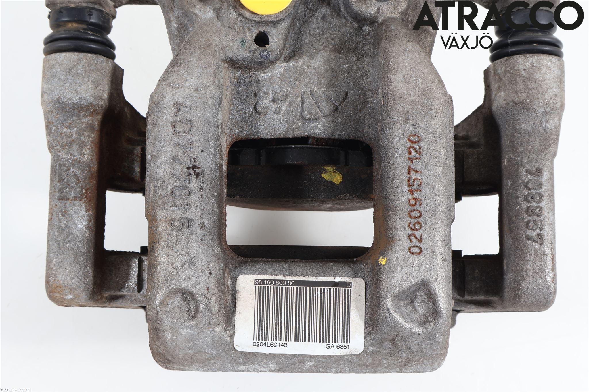 Peugeot 3008 17-24 Bromsok Bak Vänster