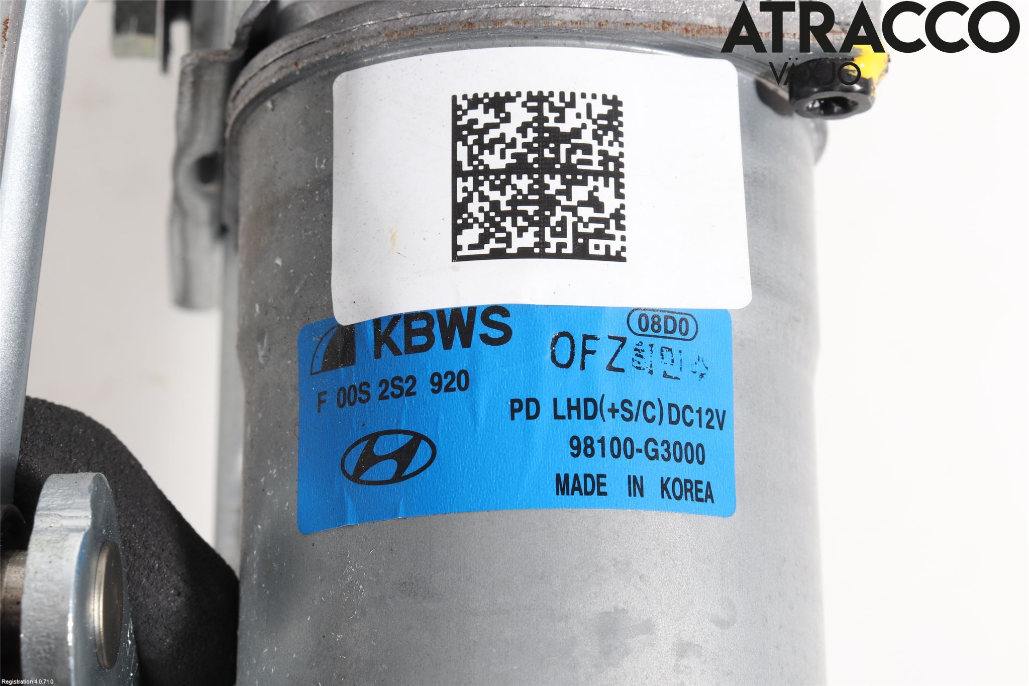Hyundai i30 PD 17- Torkarmekanism Vindruta