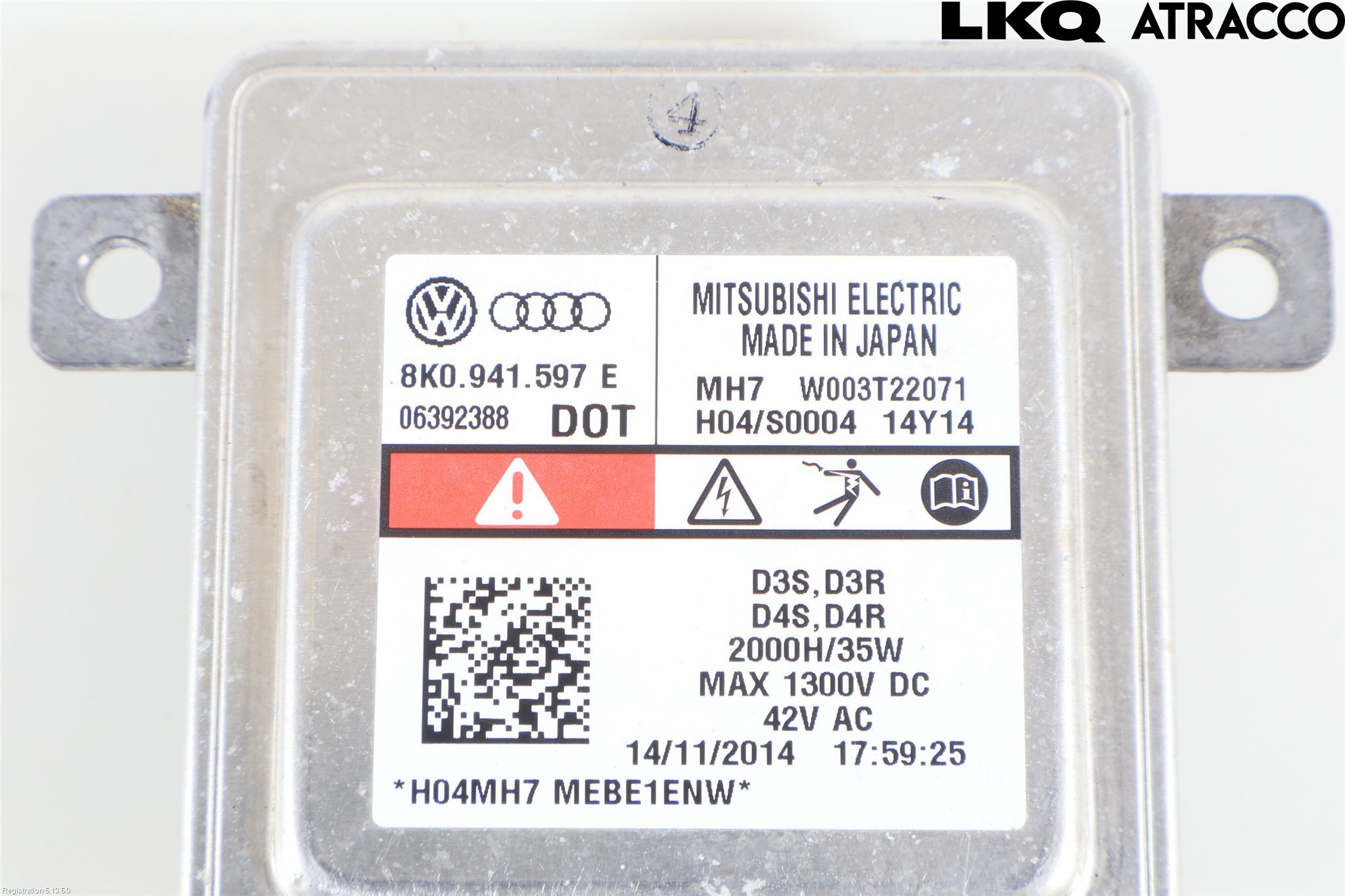 Skoda SUPERB 09-15 Styrenhet Strålkastare