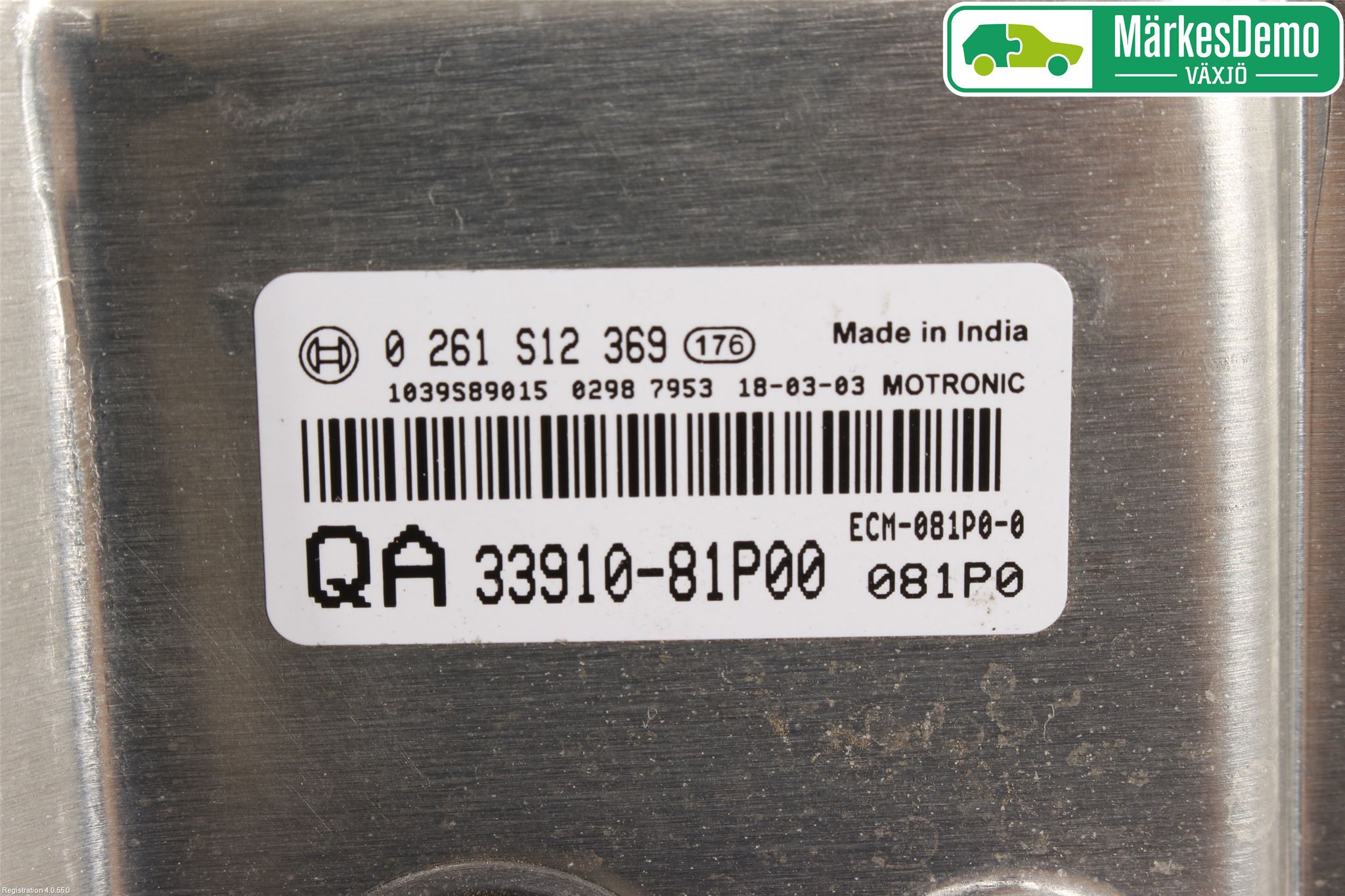 Suzuki SWIFT 17-24 Styrenhet Insprut Bensin