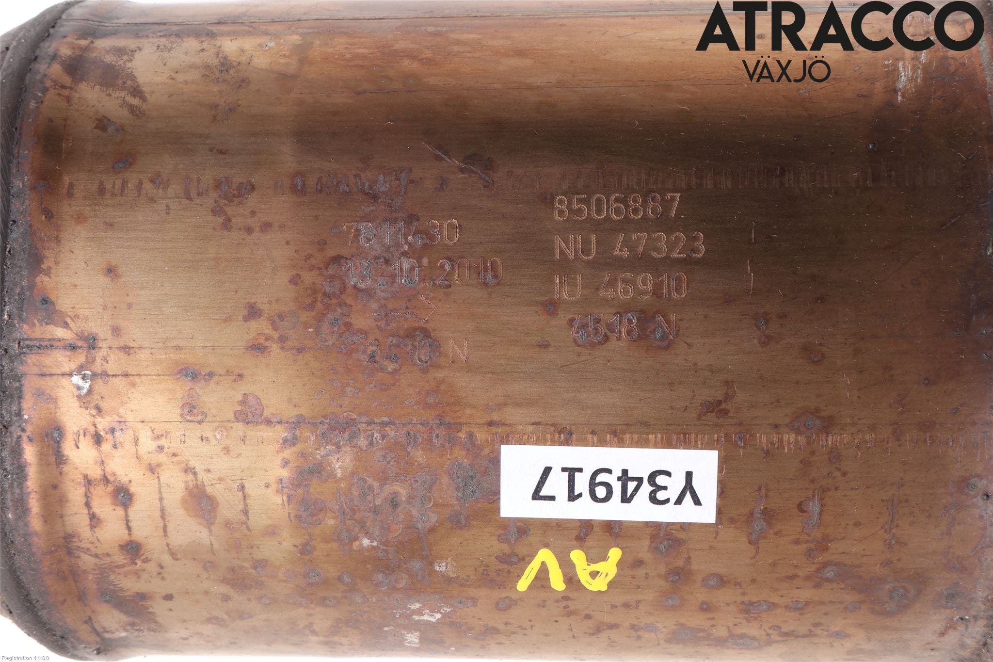 BMW 5 F10/F11/F18 09-17 Avgas Partikelfilter