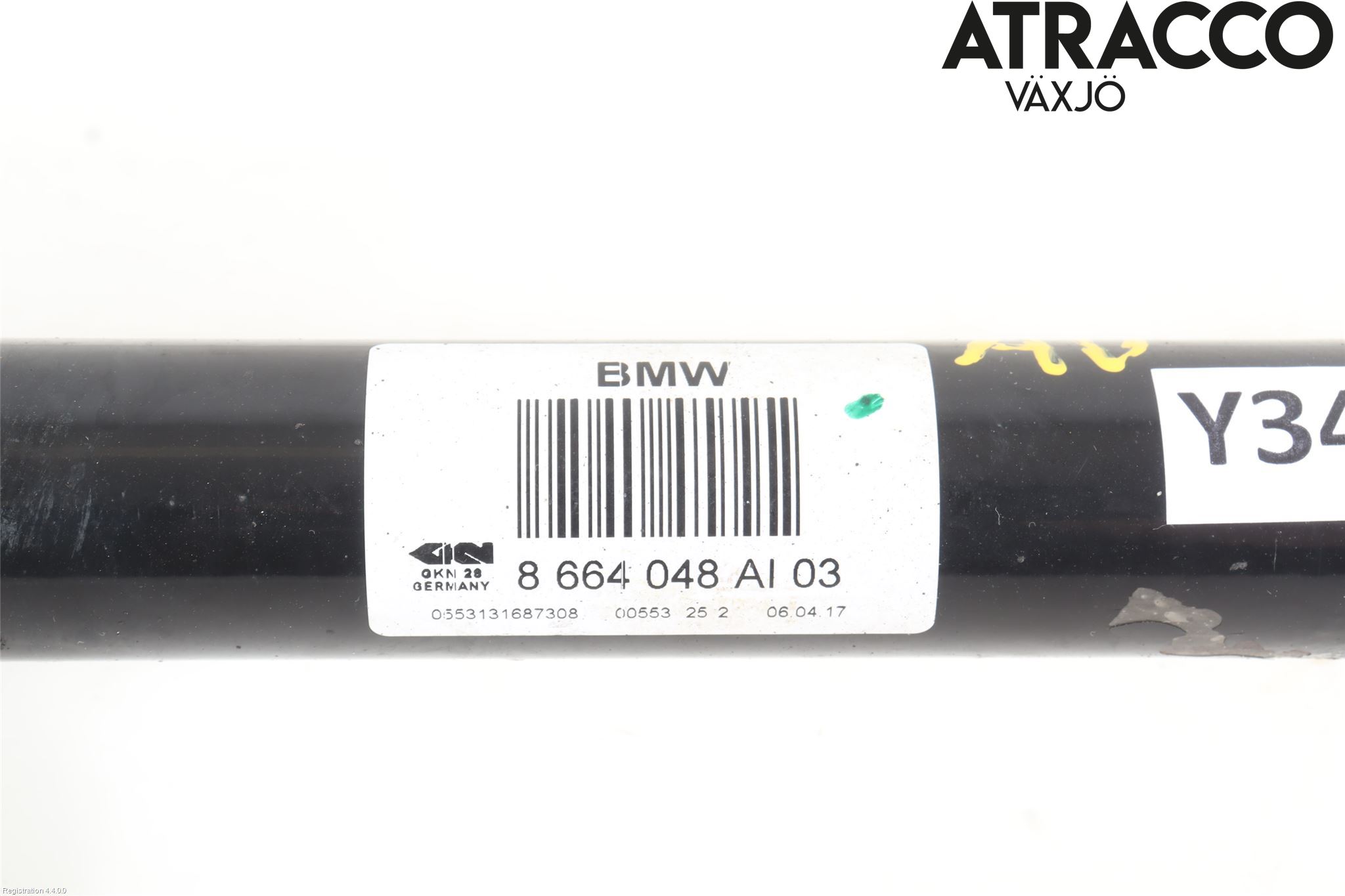 BMW 5 G30/G31/F90 17-23 Drivaxel Bak Höger