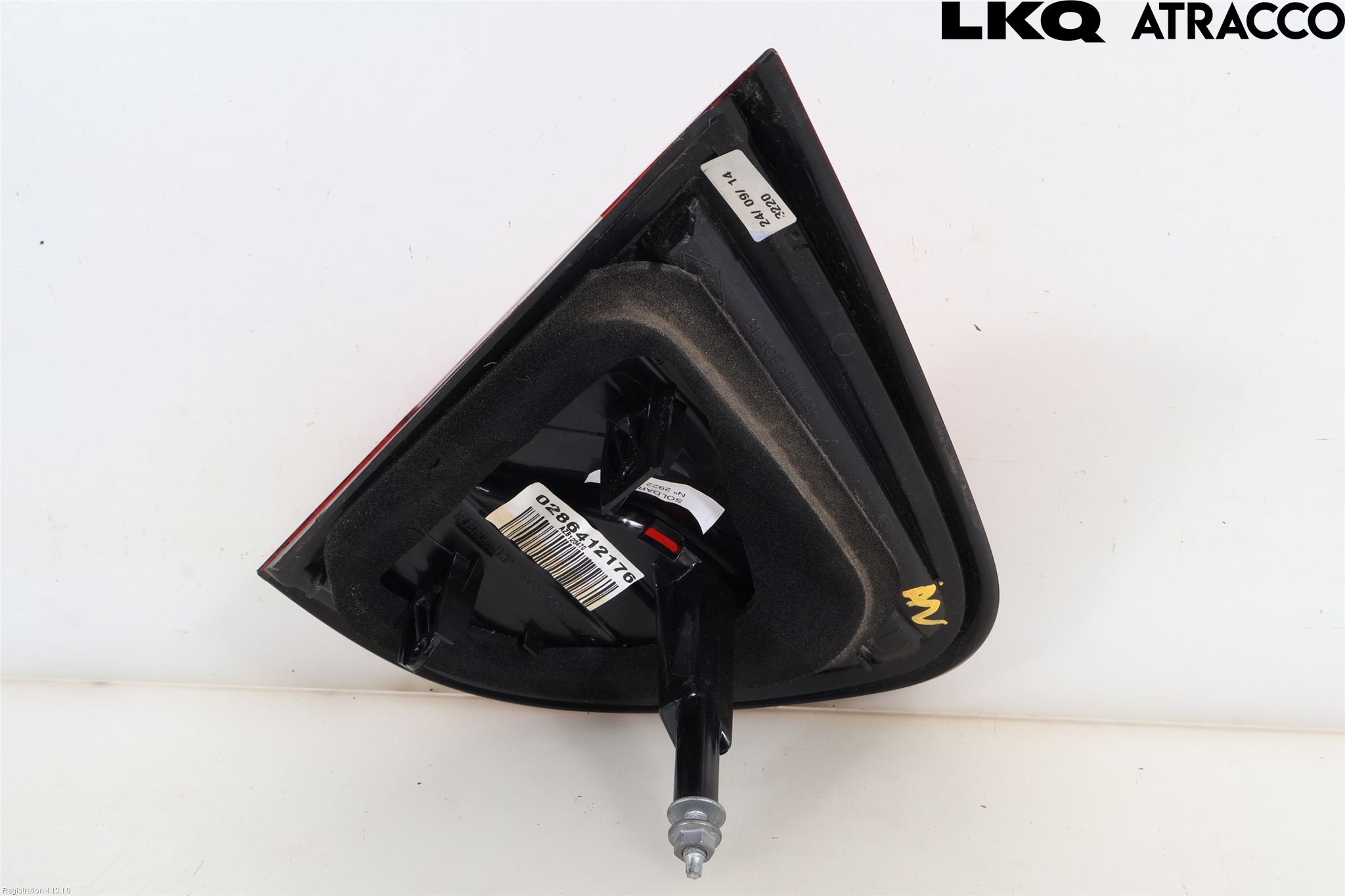 Renault CAPTUR 13-19 Bakljus Lucka Hö
