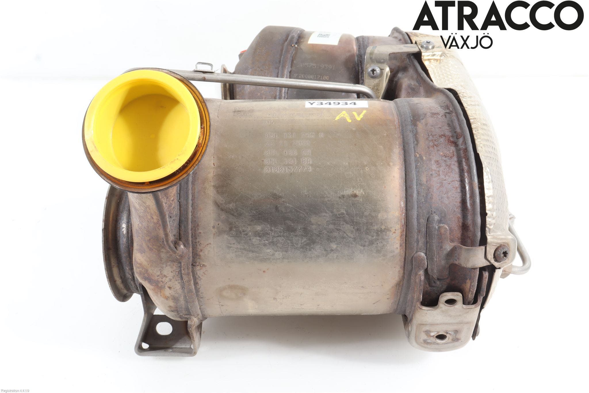 Volkswagen VW CADDY 21- Avgas Partikelfilter