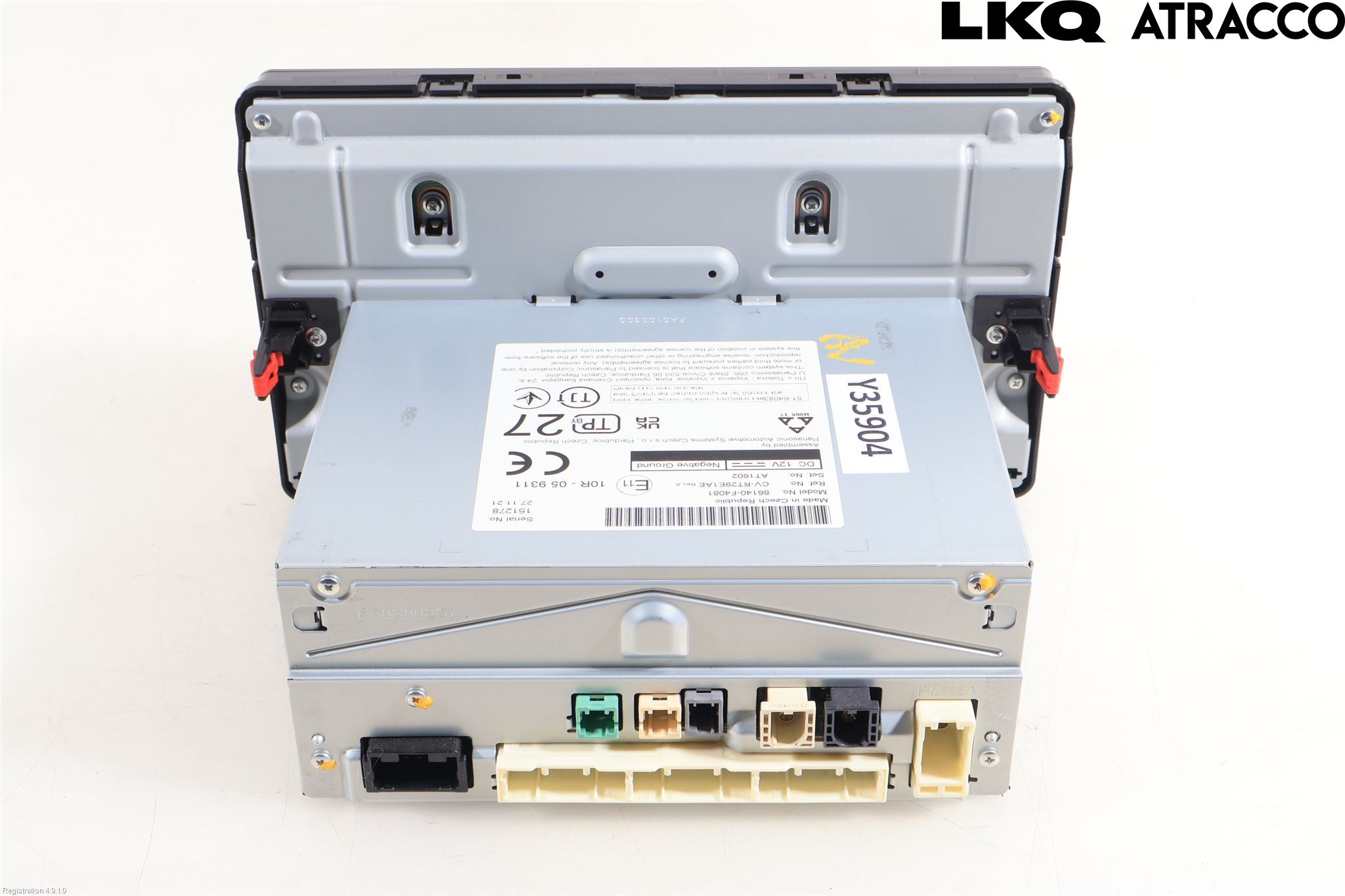 Toyota C-HR 16-23 Cd Radio - Multimediapanel