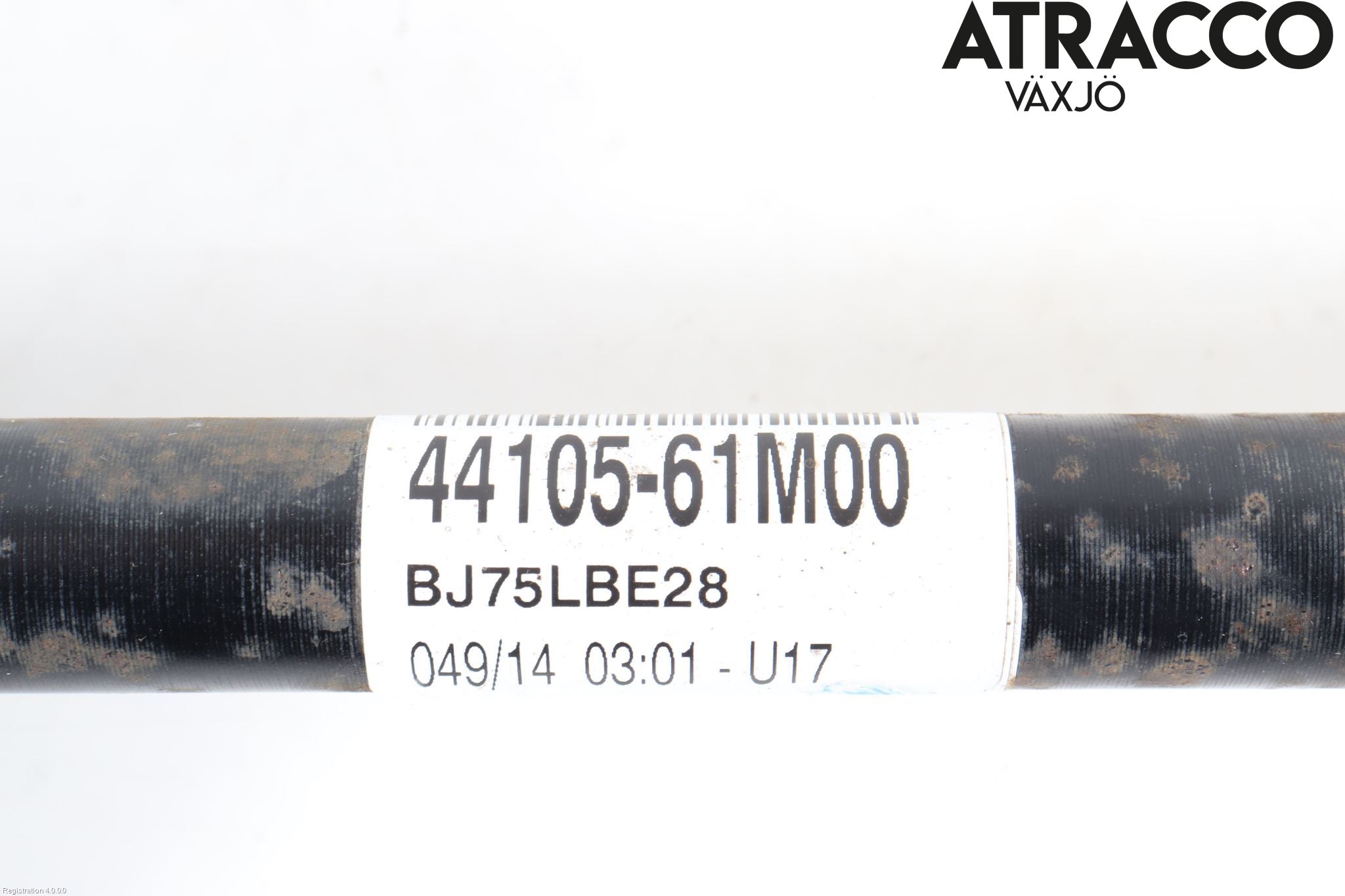 Suzuki SX4 S-CROSS 14-21 Drivaxel Bak Höger