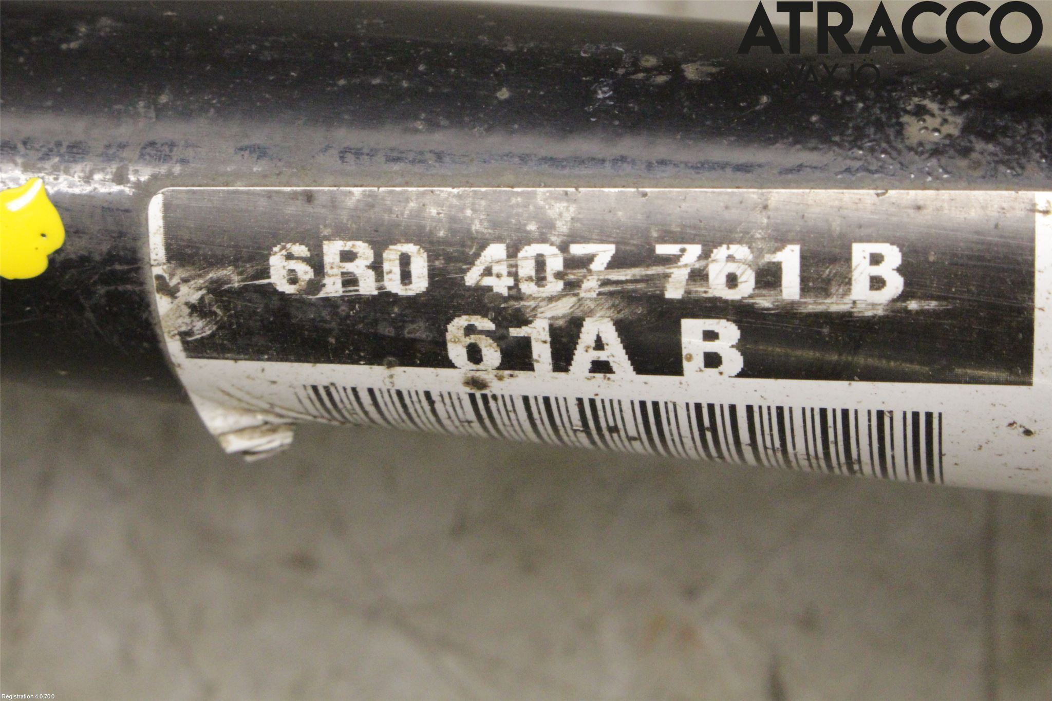 Volkswagen VW POLO 10-17 Drivaxel Fram Vänster
