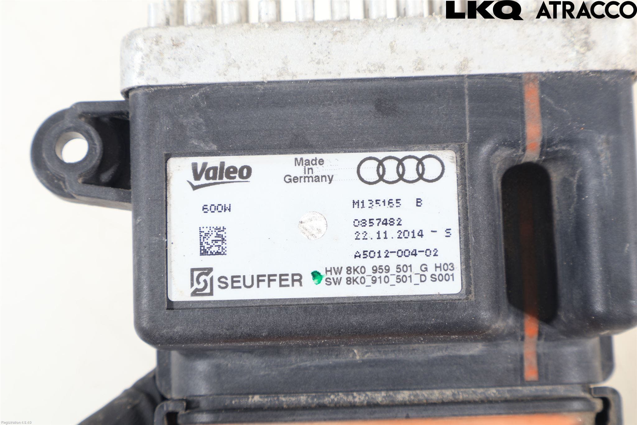 Audi A6/S6 4G 11-18 Kylfläktsmotstånd