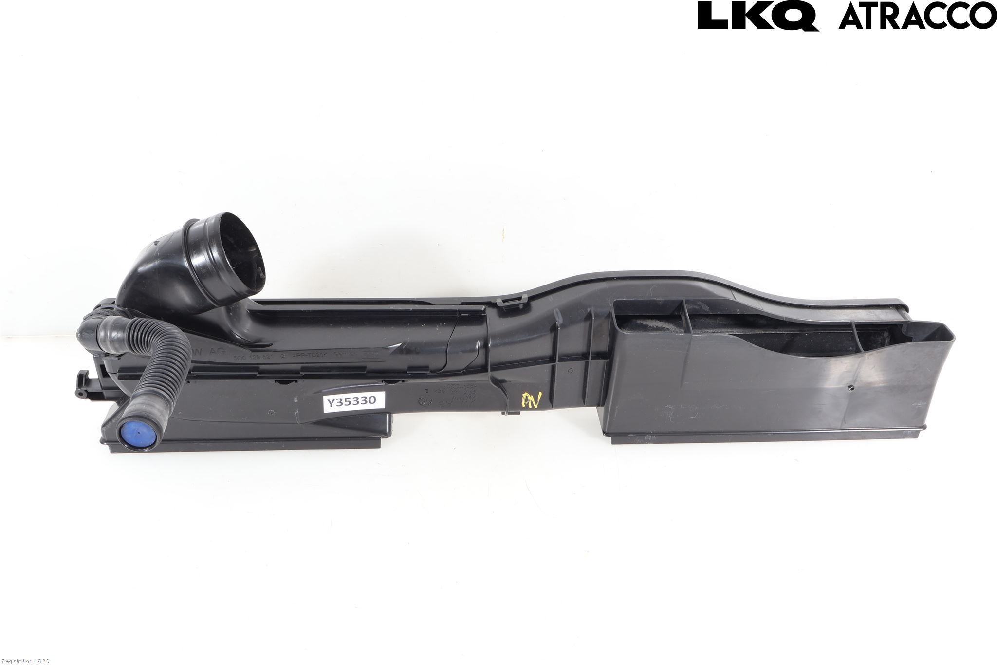 Volkswagen VW GOLF / E-GOLF VII 13-20 Förg-Bälg-Rör Mot Luftr