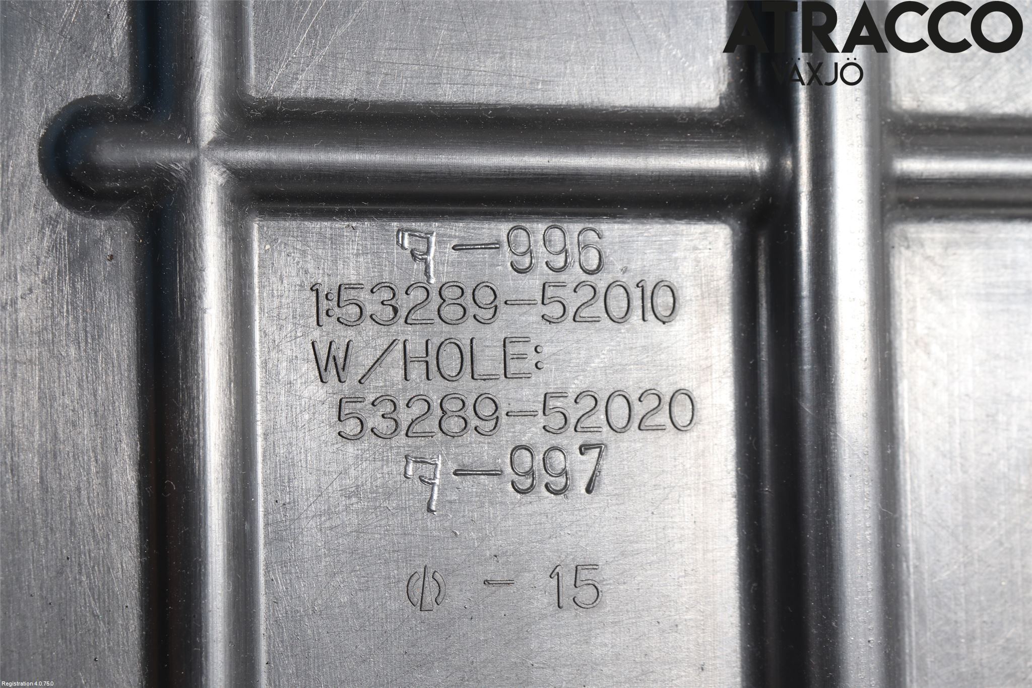 Toyota YARIS P1 99-03 Deflektor Plåt-Plast Kylning