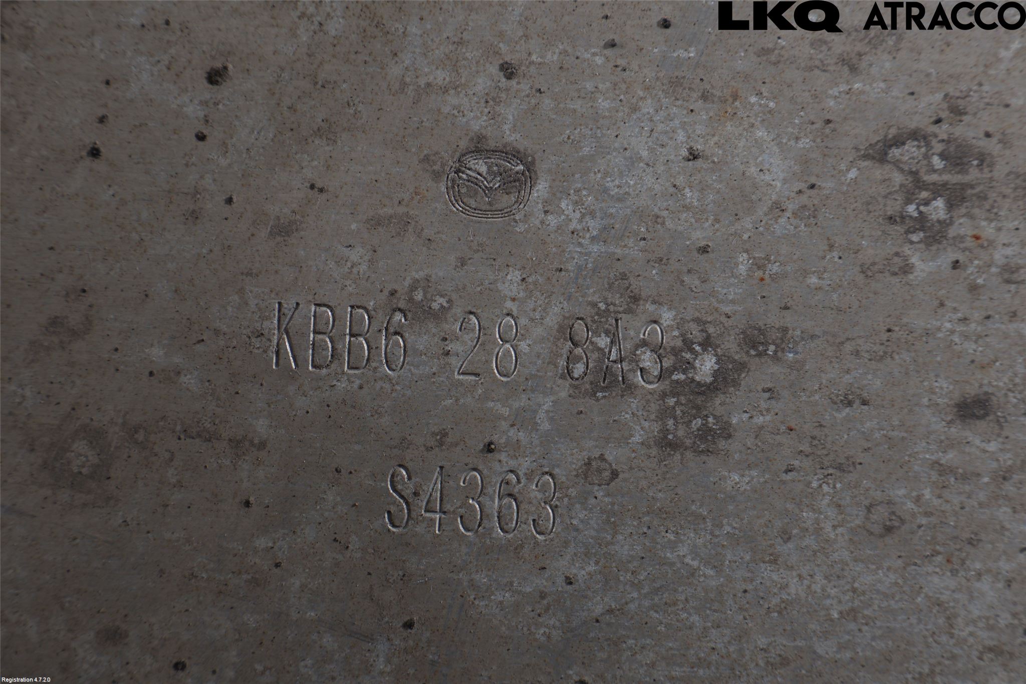 Mazda CX-60 22- Hasplåt Plåt-Plast