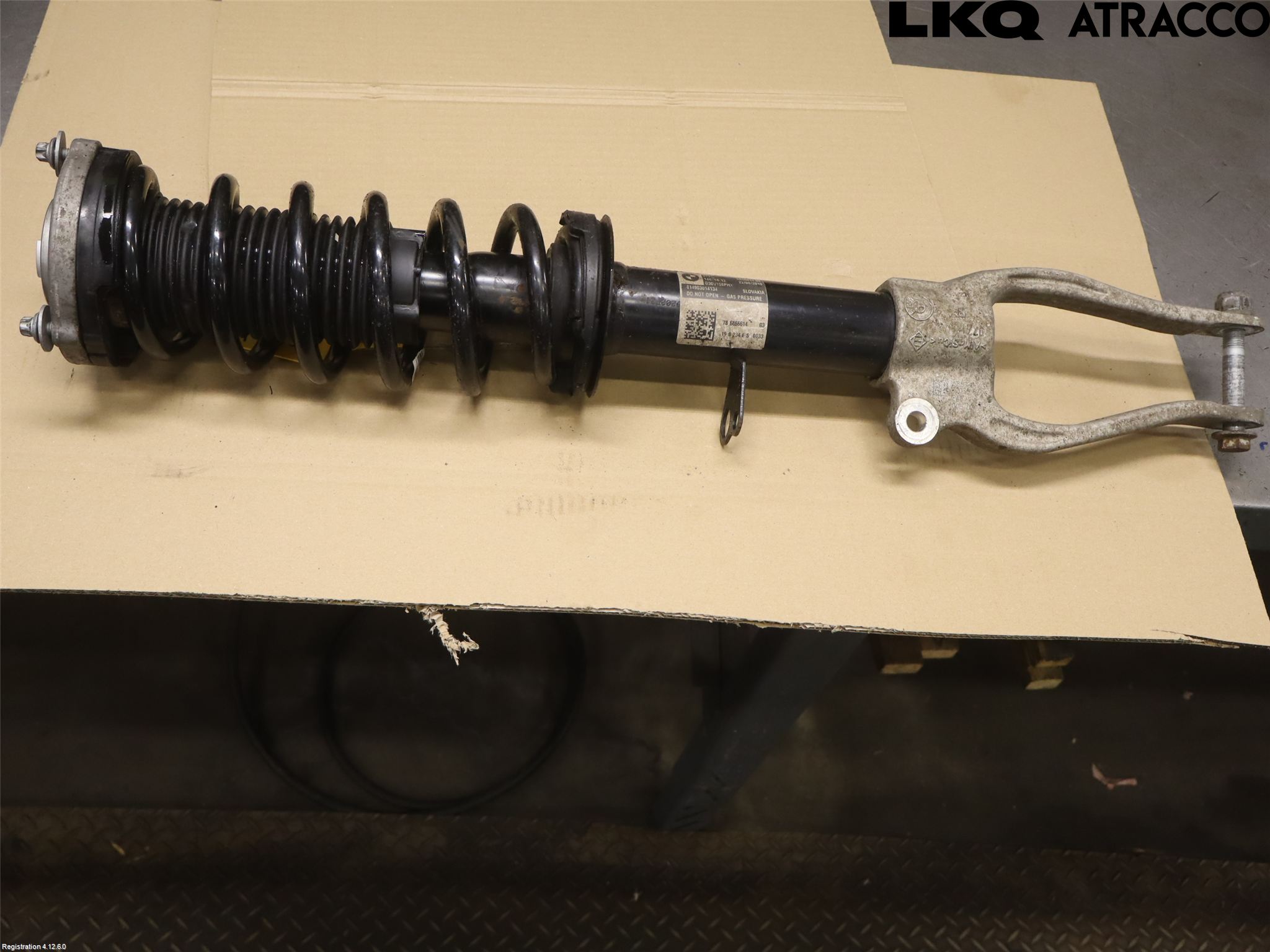 BMW 5 G30/G31/F90 17-23 Fjäderben Fram Höger