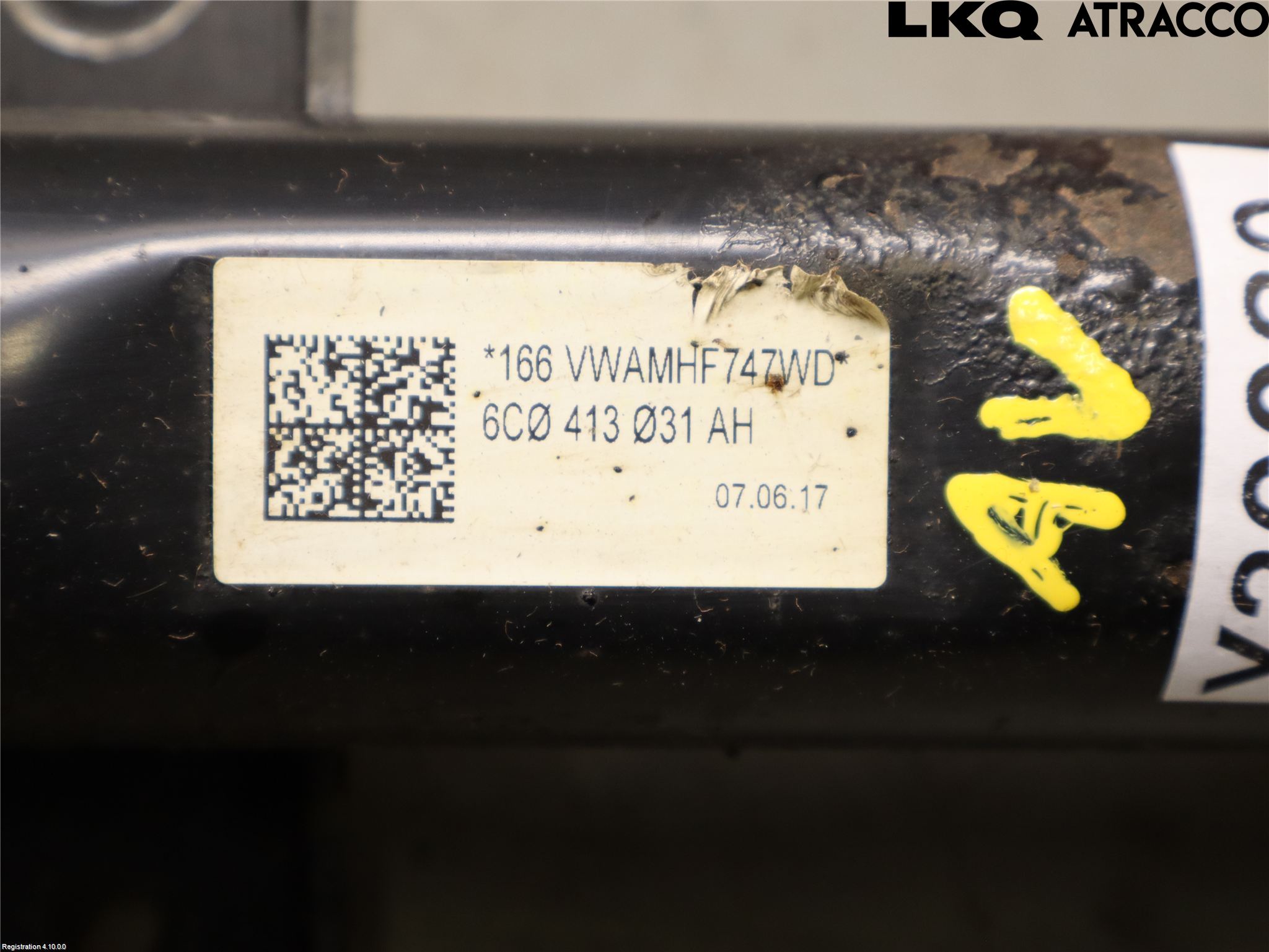 Volkswagen VW POLO 10-17 Fjäderben Fram Höger