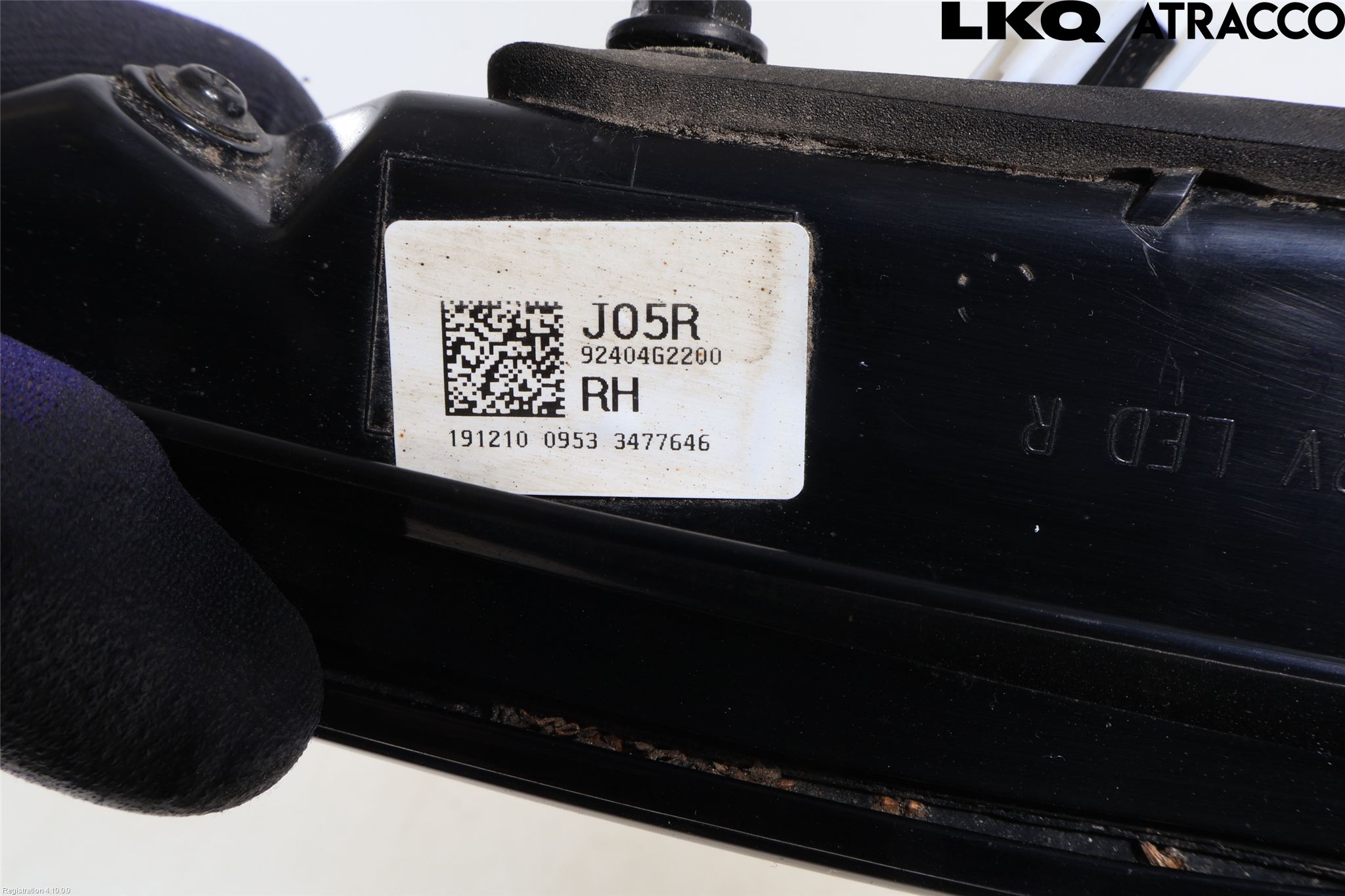 Hyundai IONIQ AE 17-22 Bakljus Lucka Hö
