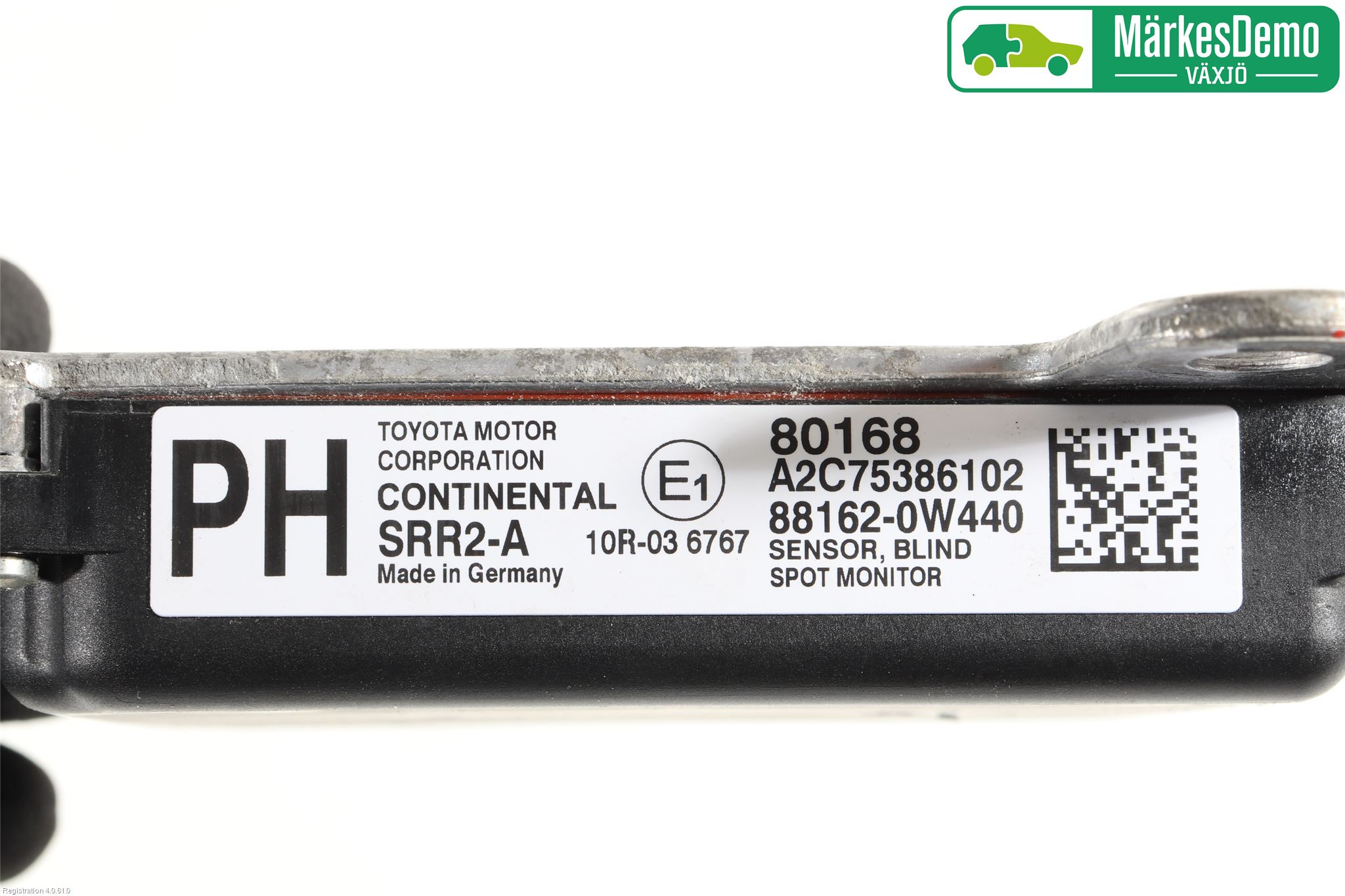 Toyota PRIUS (ZVW50) 16-21 Sensor Aktivt Kollisionsskydd
