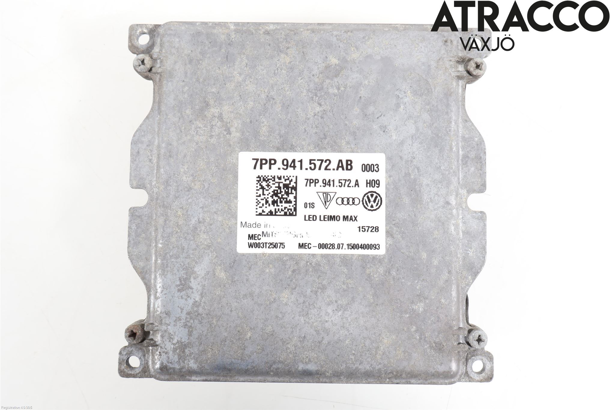 Audi A4/S4 B9 16-19 Styrenhet Strålkastare