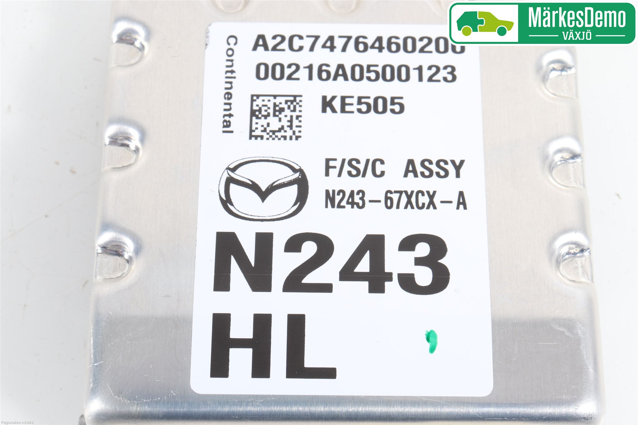 Mazda MX-5 IV (ND/ND2/ND3) MIATA 15- Sensor Aktivt Kollisionsskydd